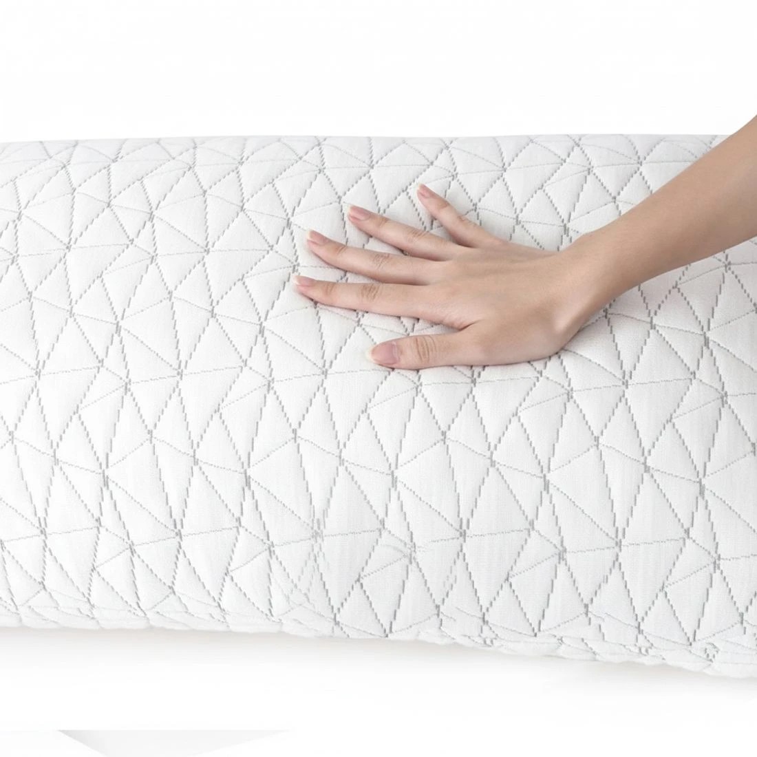 6 Giselle Bedding Memory Foam Pillow King Size Twin Pack - White, 6 of 7