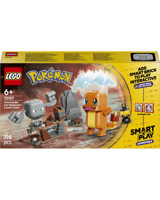 LEGO Pokemon SMART Play: Charmander and Geodude's Cavern Clash 7