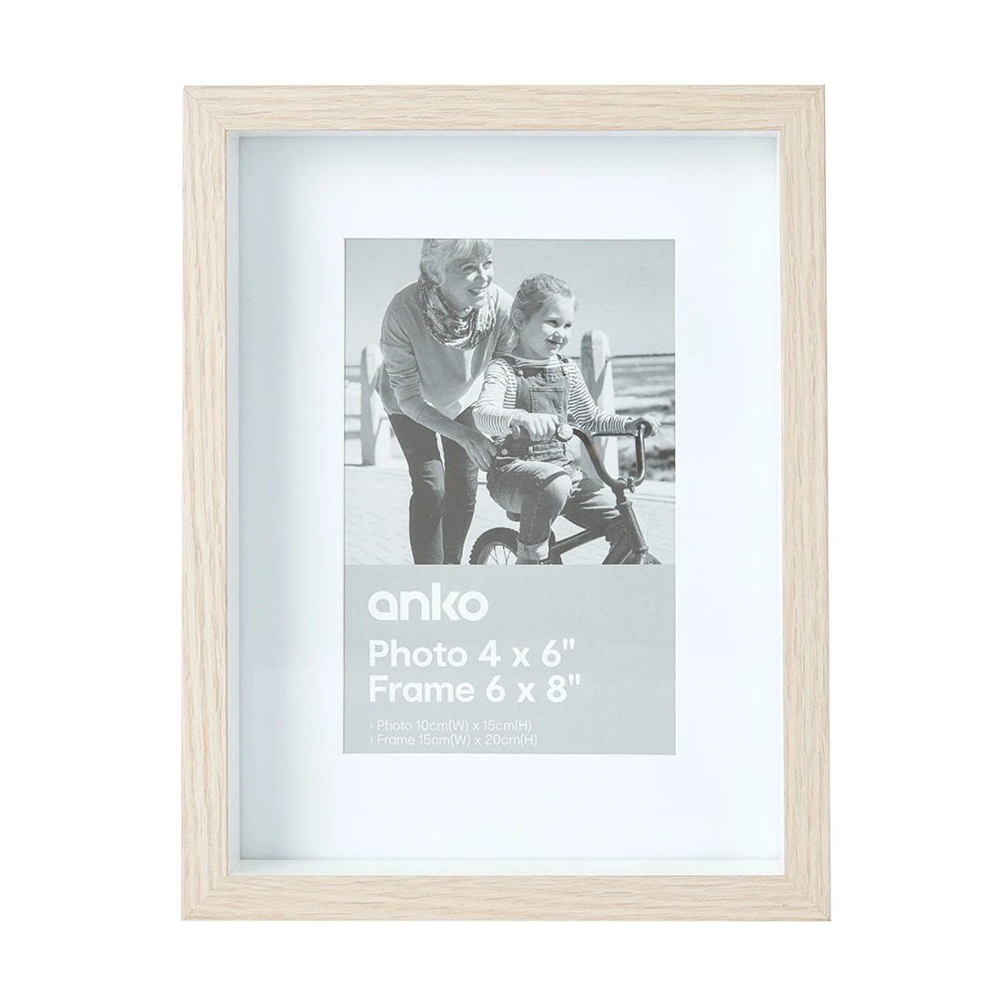1 Manhattan Frame 4in. x 6in. - Oak Look, 1 of 5