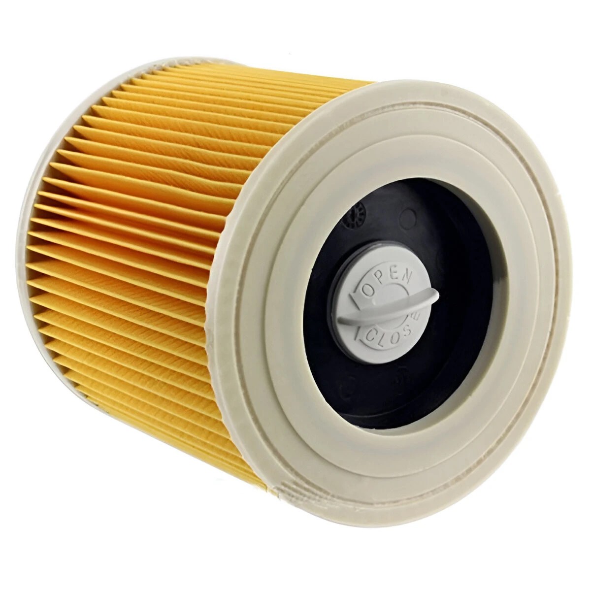 1 Hygieia HEPA Cartridge Filter For Karcher WD2200-WD3800 & A1000-A2901 Vacuum Cleaners - Orange, 1 of 5