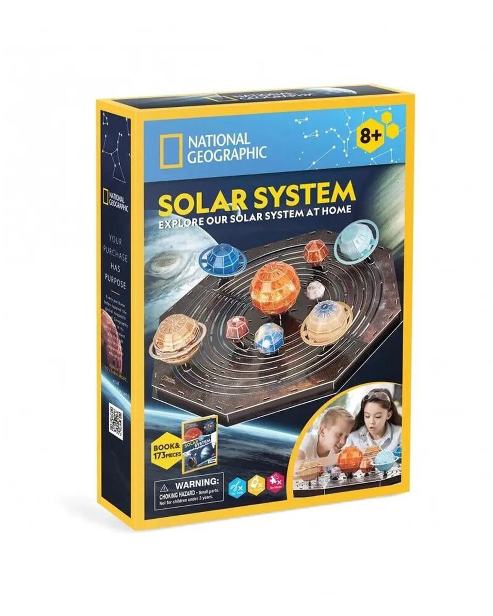 5 National Geographic 2pc Scratch Globe Solar System Kids 3D Puzzles Kids Toy - Multi, 5 of 7