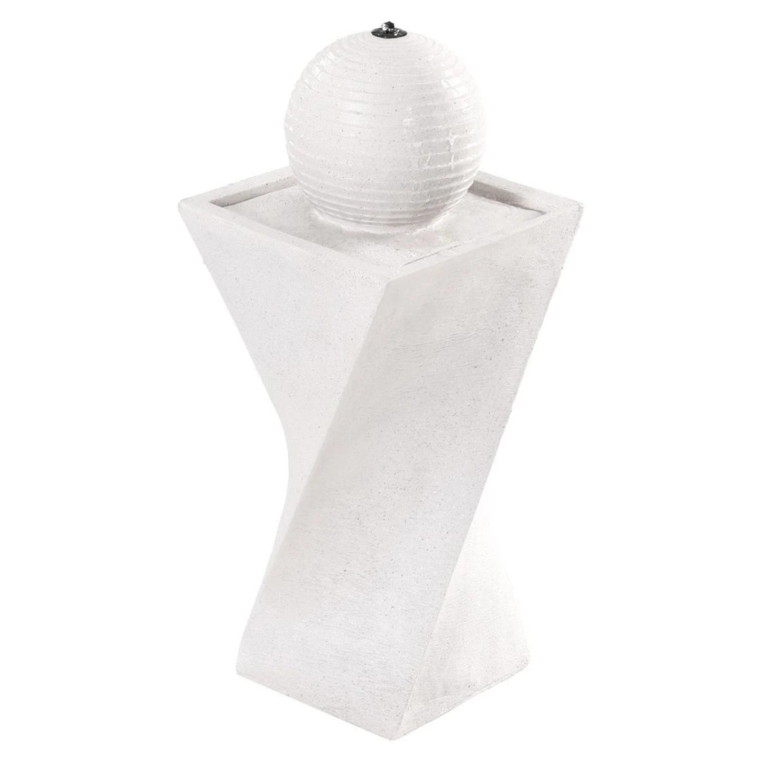 3 Gardeon Solar Fountain Water Feature Bird Bath Outdoor Garden LED Lights Ball 85CM - White, 3 of 6