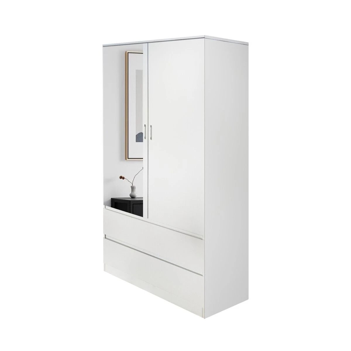 1 Ausway Wardrobe Dresser Cabinet Armoire Storage Organiser, 1 of 9