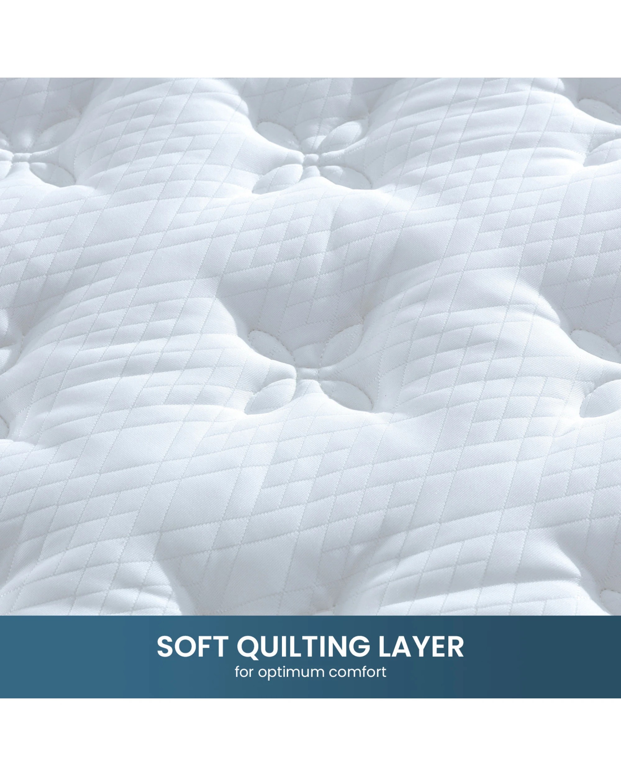 7 Laura Hill Single Mattress With Euro Top Layer - 32cm, 7 of 10