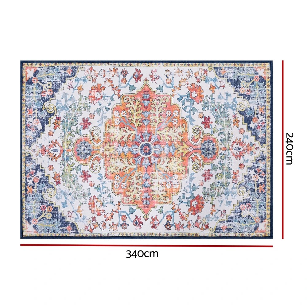 2 Artiss Floor Rug 240X340cm Large Washable Geometric Area Rug Modern Carpet Mat - Multi, 2 of 9