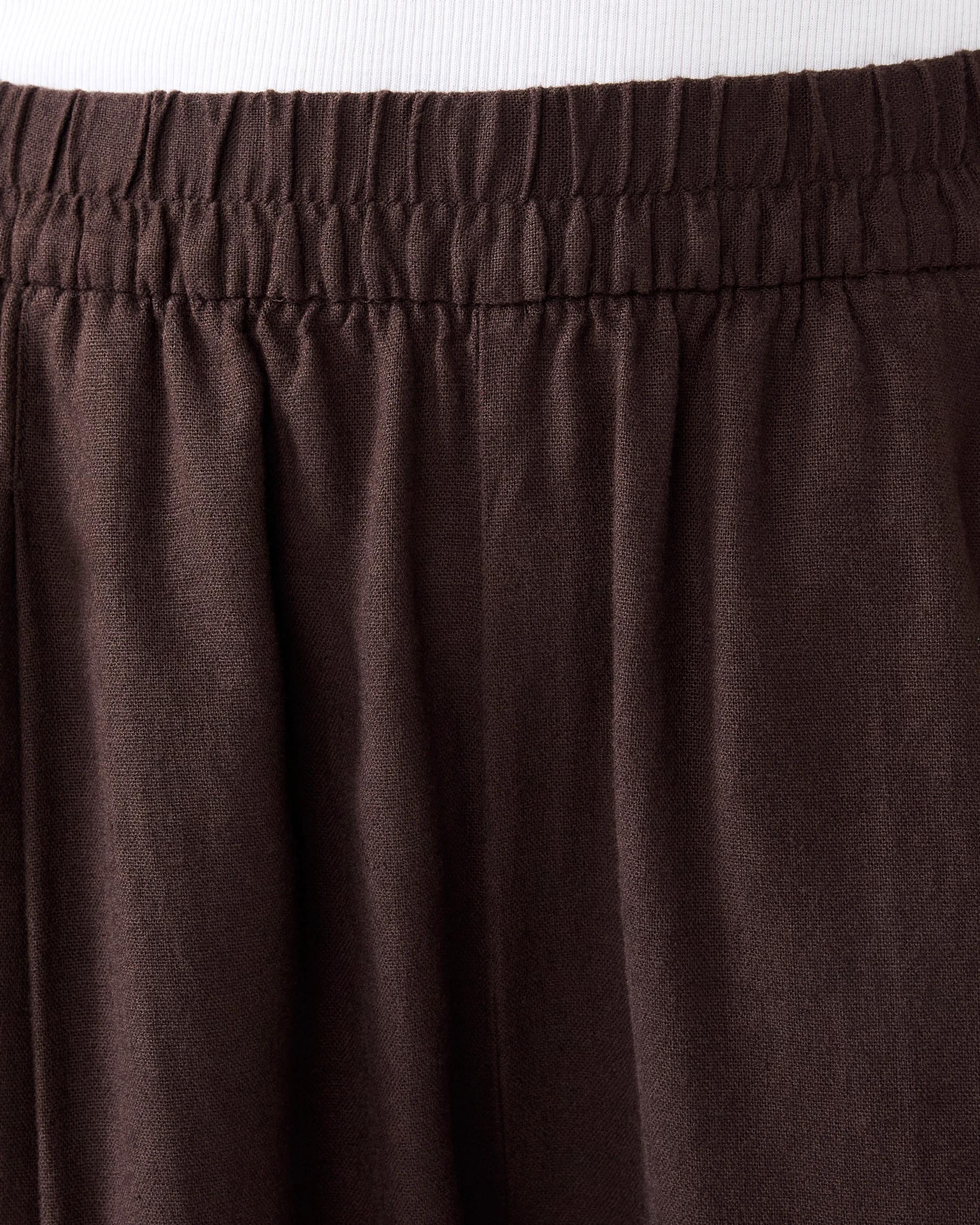 4 Linen Blend Barrel Pants Cbean, 4 of 5