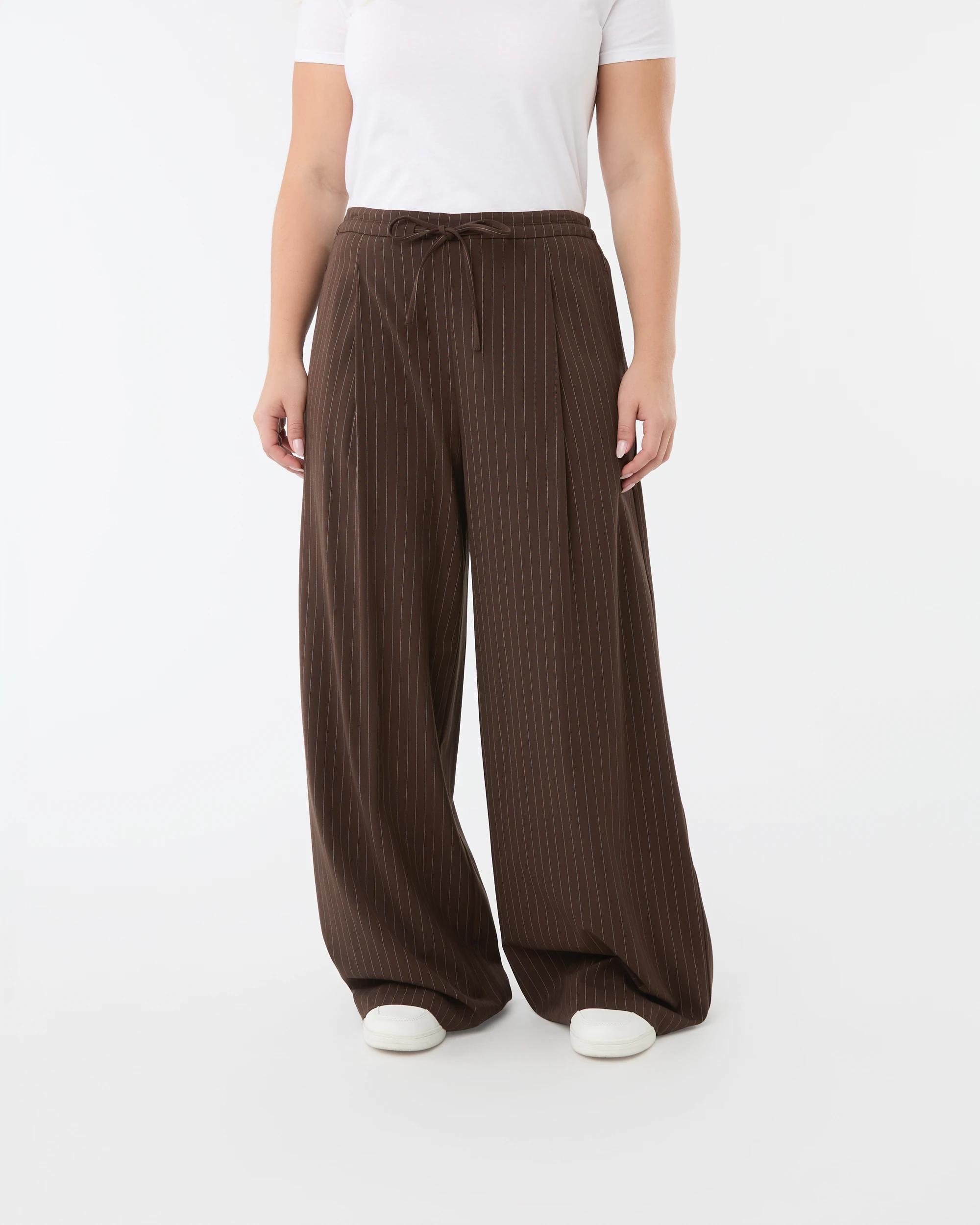 1 Tie Waist Smart Pants Cofpinstrp, 1 of 4