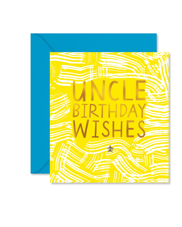 Hallmark Birthday Card for Uncle - Pattern