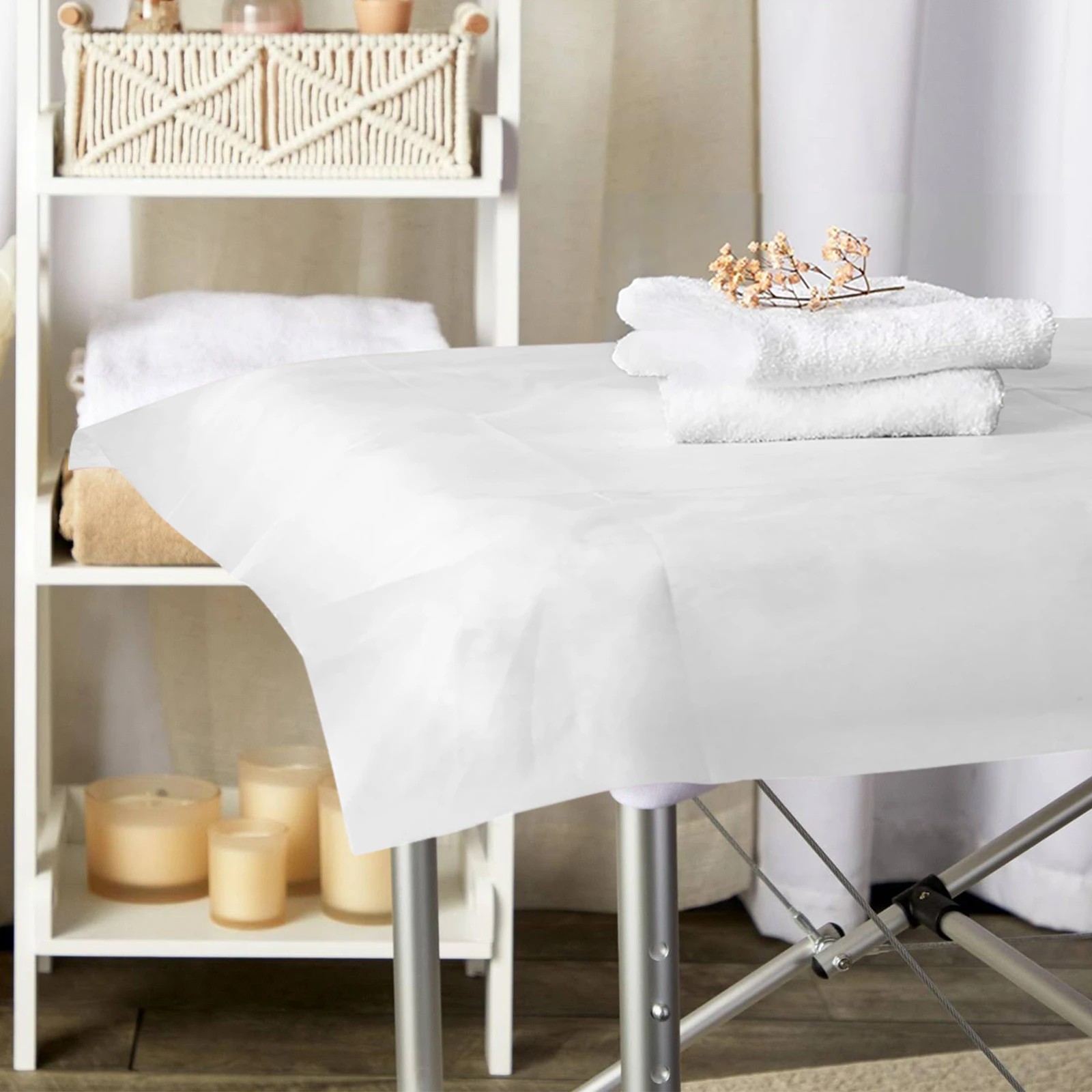 2 Alfordson 300X Disposable Bed Sheet Non-woven Massage Table Cover SPA Salon, 2 of 4