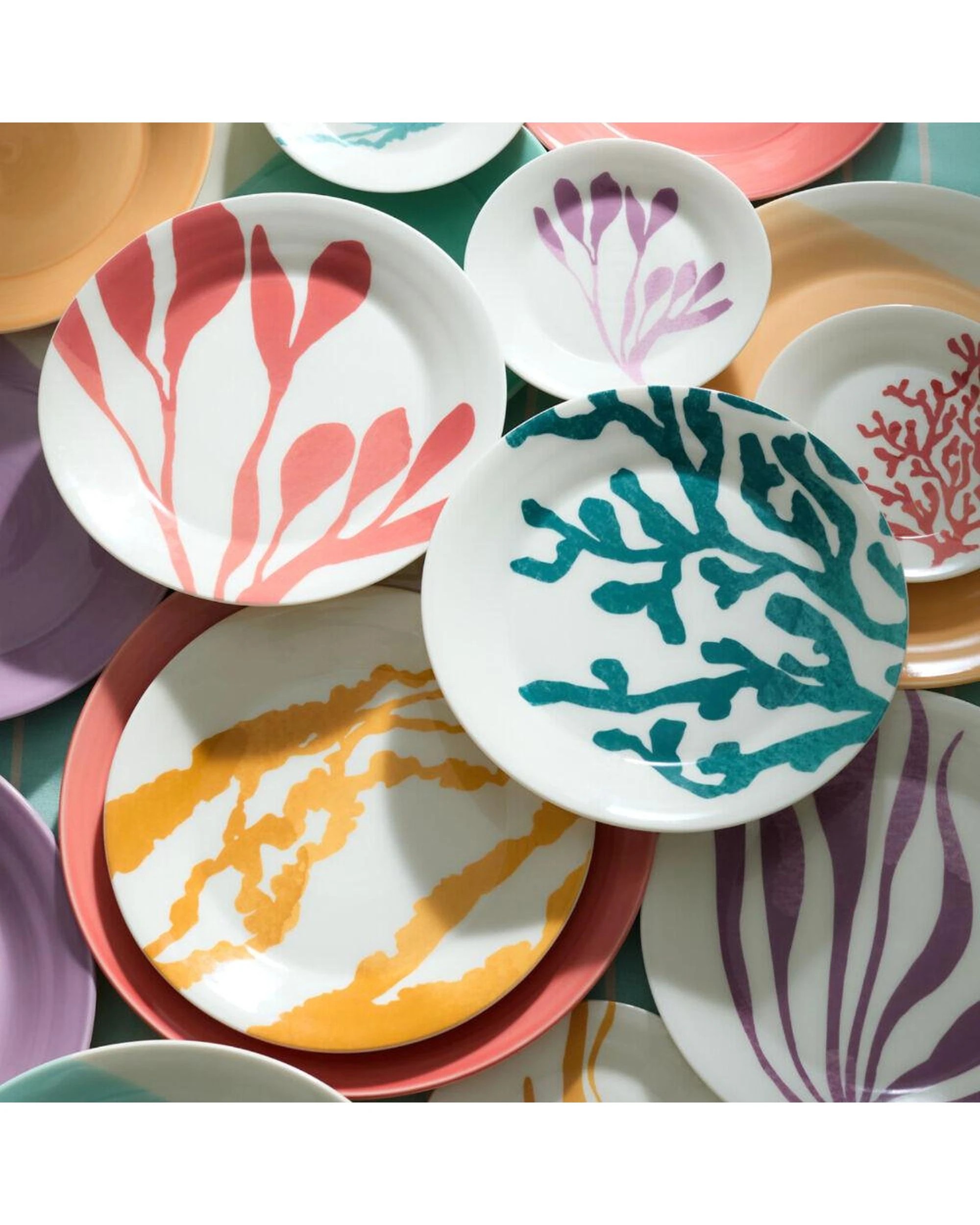 5 Royal Doulton 1815 Bright 24cm Plate Set of 4 Plates  4pc - Multi, 5 of 6