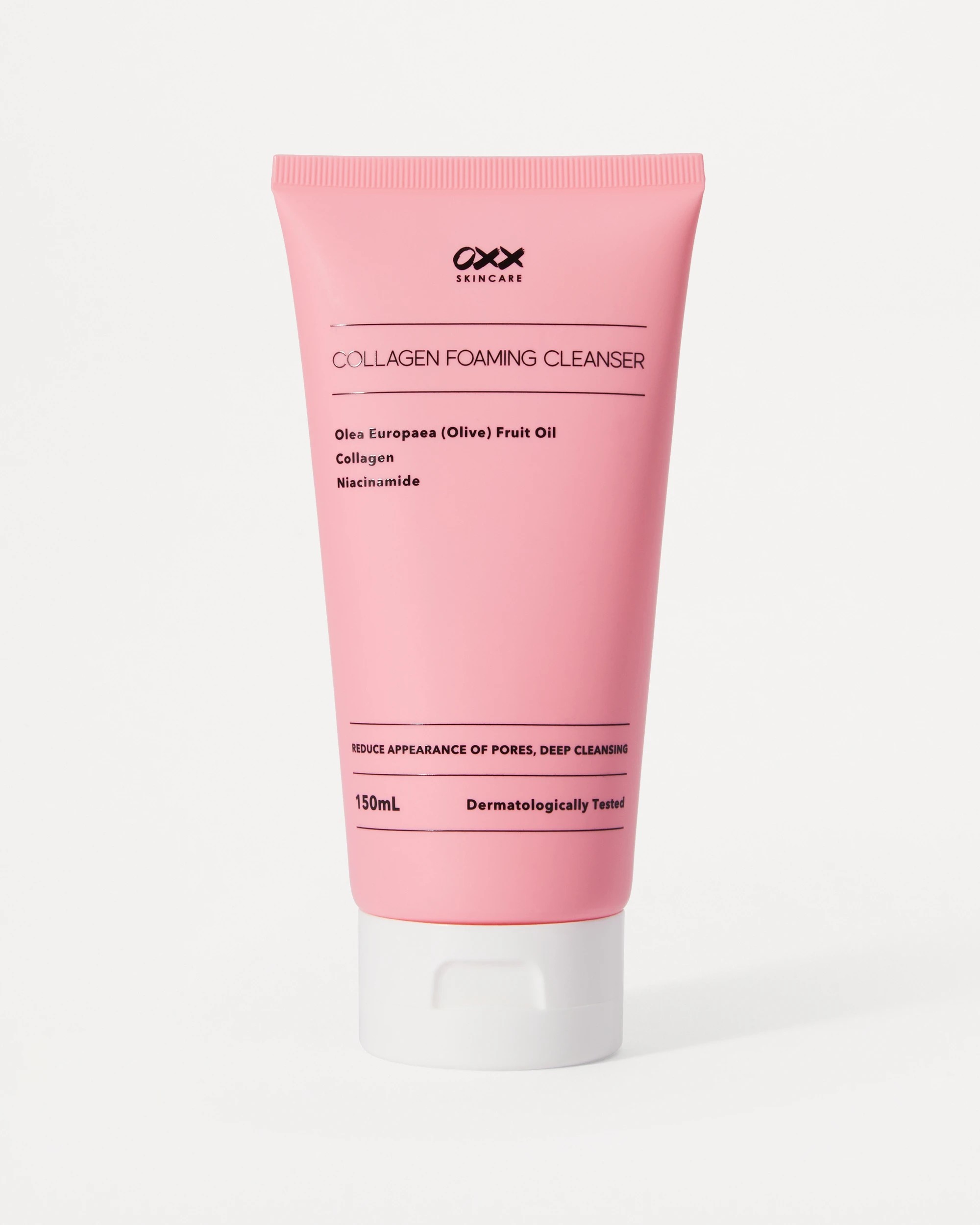 1 OXX Skincare Collagen Foaming Cleanser 150ml - Olea Europaea (Olive) Fruit Oil, Collagen and Niacinamide, 1 of 4