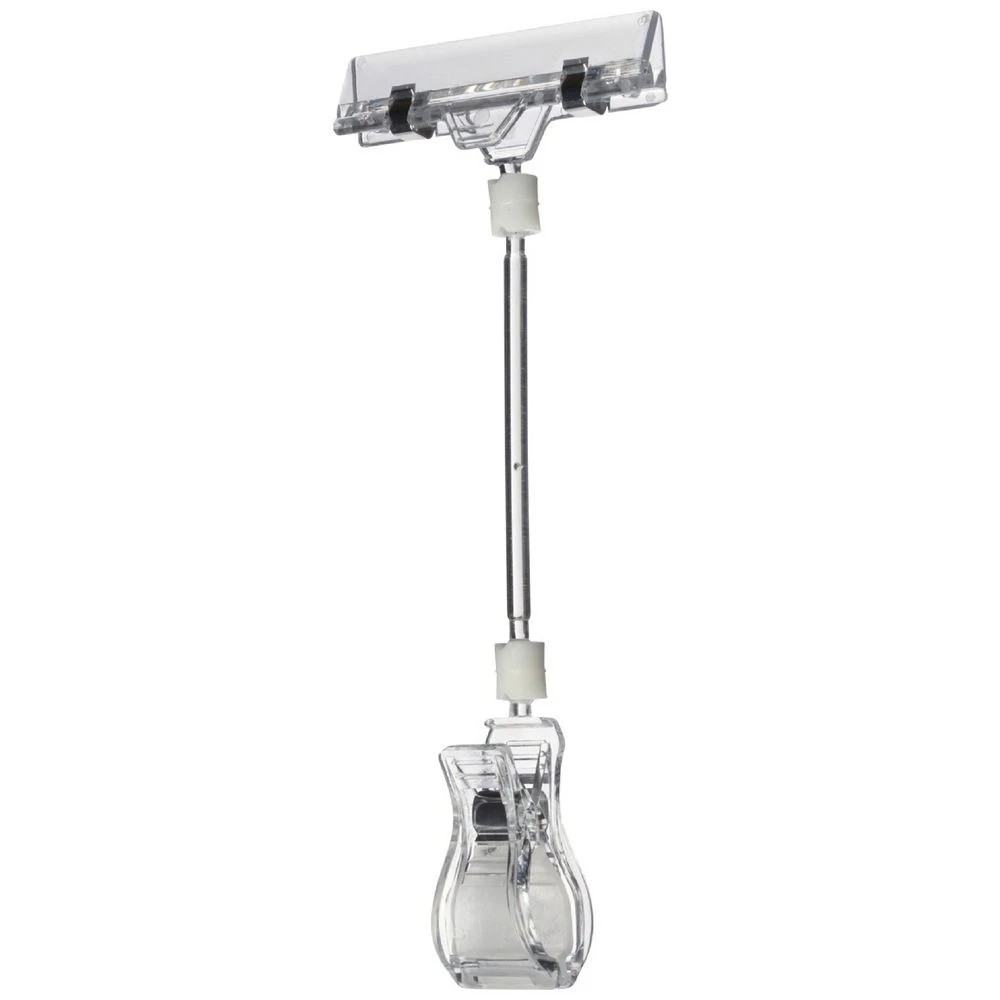 1 Meto Slide Sign Holder Clip Large 2 Pack, 1 of 2