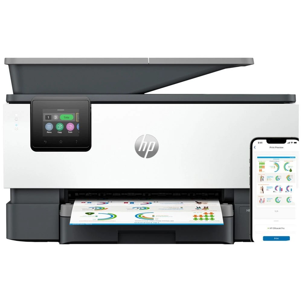 8 HP Officejet Pro 9122e AIO Printer with 12 Months Instant Ink, 8 of 10