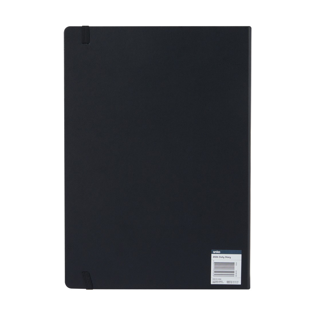 8 2026 Daily Diary - Black, 8 of 8