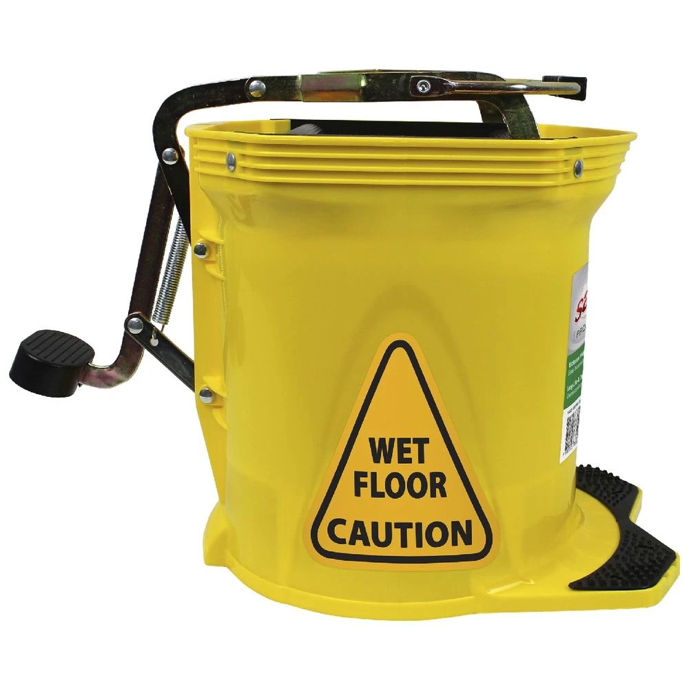 3 Sabco Wide Mouth Bucket Yellow 16L, 3 of 5