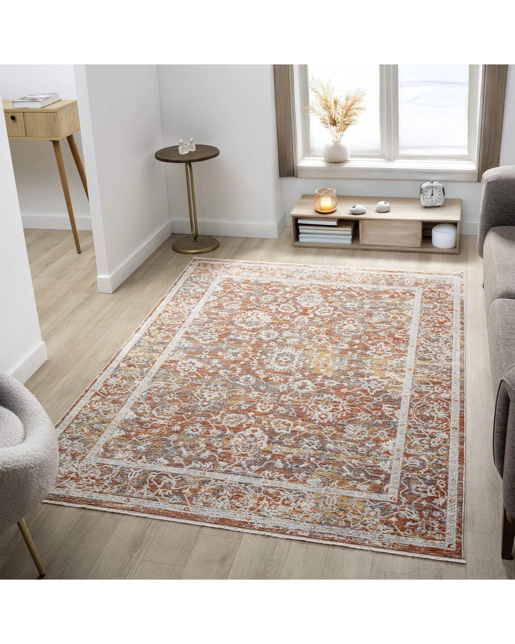 2 La Grace Home Adelia Premium Rug - 200x300cm - Terra, 2 of 10