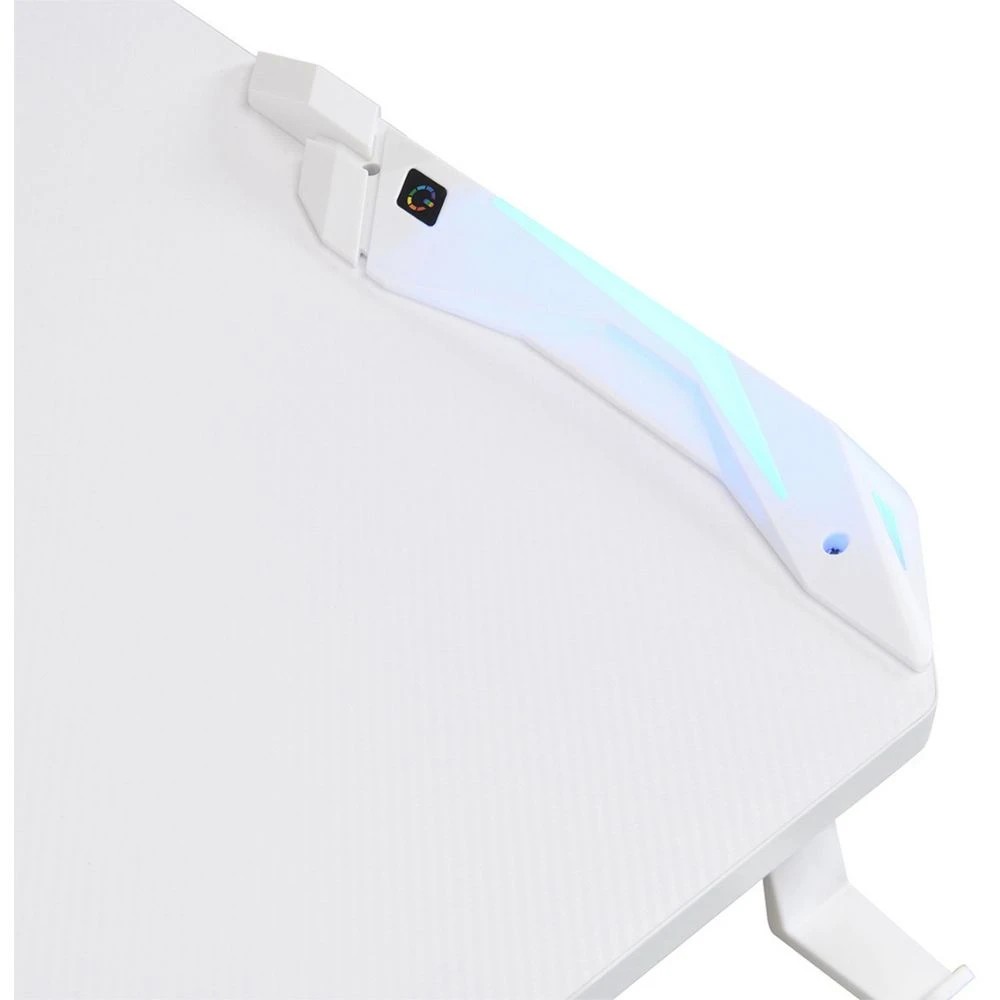 7 Typhoon Viper Gaming Desk 1200mm White Desks, Tables and Workstations, 7 of 10
