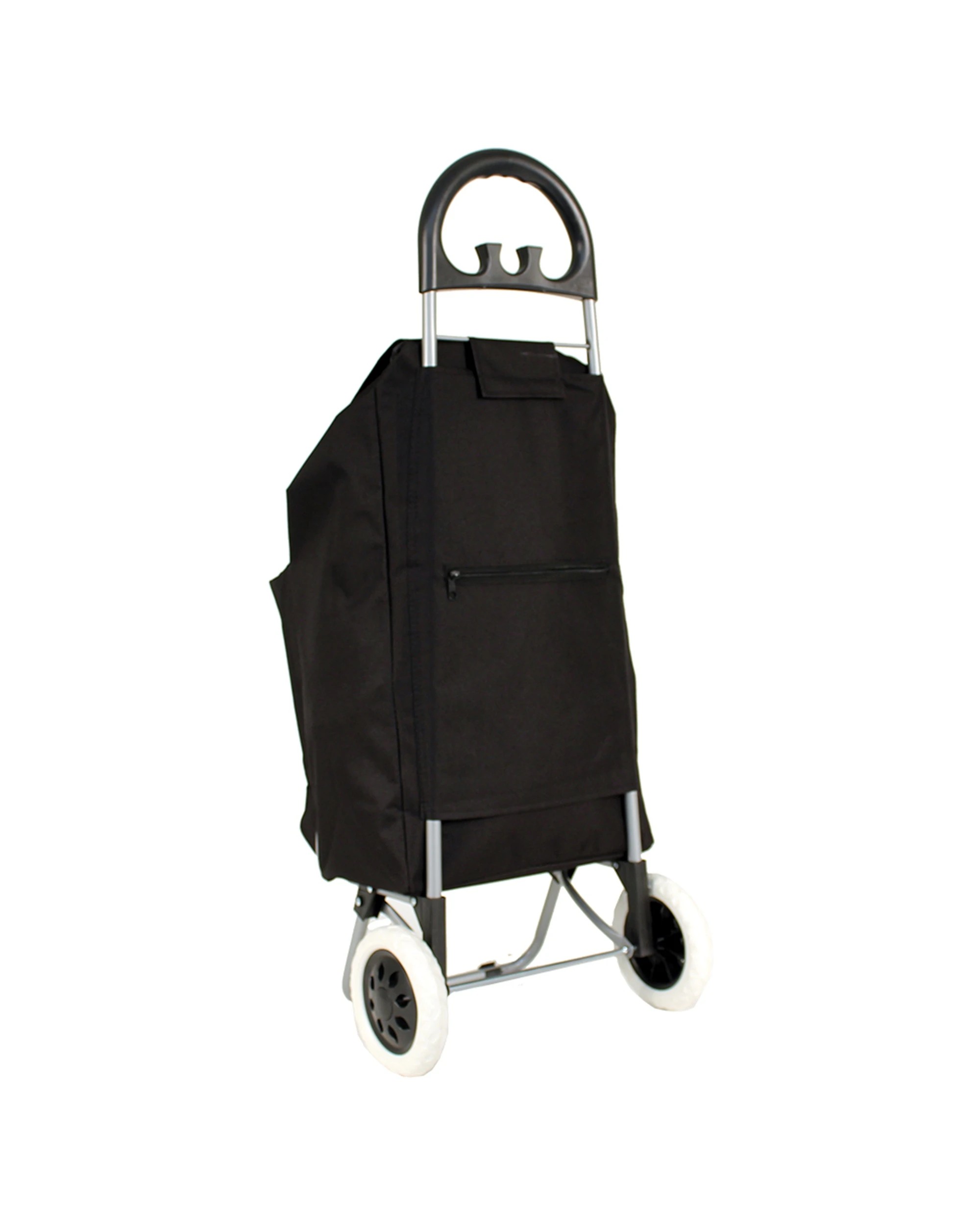 2 Tosca 70L Shopping Cart Trolley Bag With Wheels - Black, 2 of 2