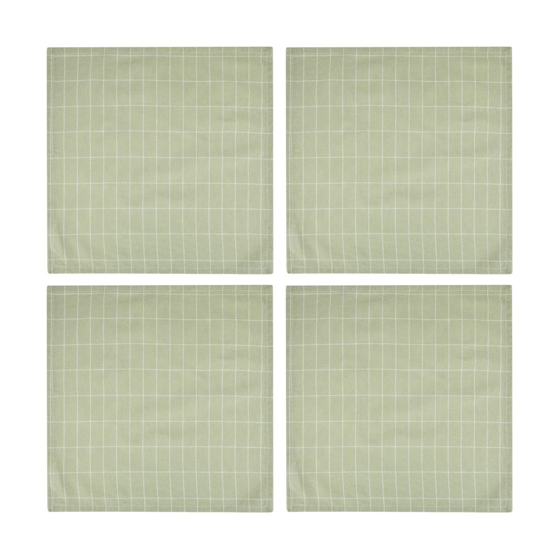 3 4 Pack Grid Napkins, 3 of 4