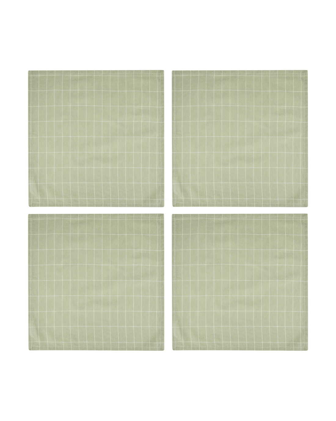 3 4 Pack Grid Napkins, 3 of 4