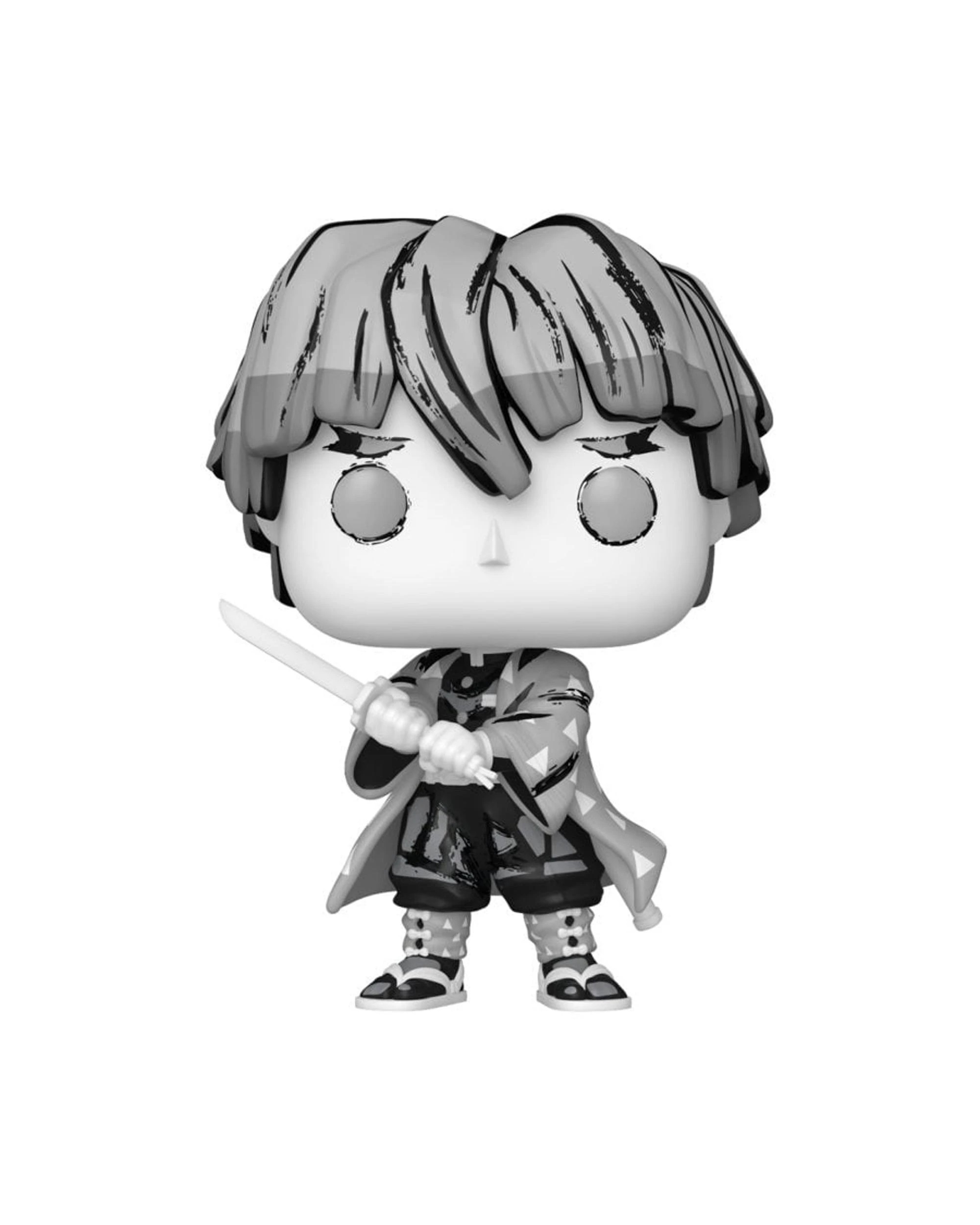 2 Demon Slayer Zenitsu Agatsuma - Sumi-Ink -  Funko POP! Vinyl, 2 of 3