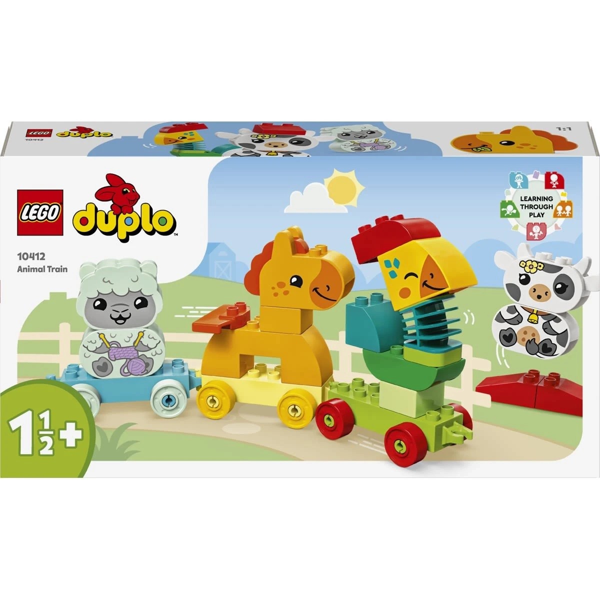 1 LEGO DUPLO Creative Play Animal Train 10412, 1 of 11