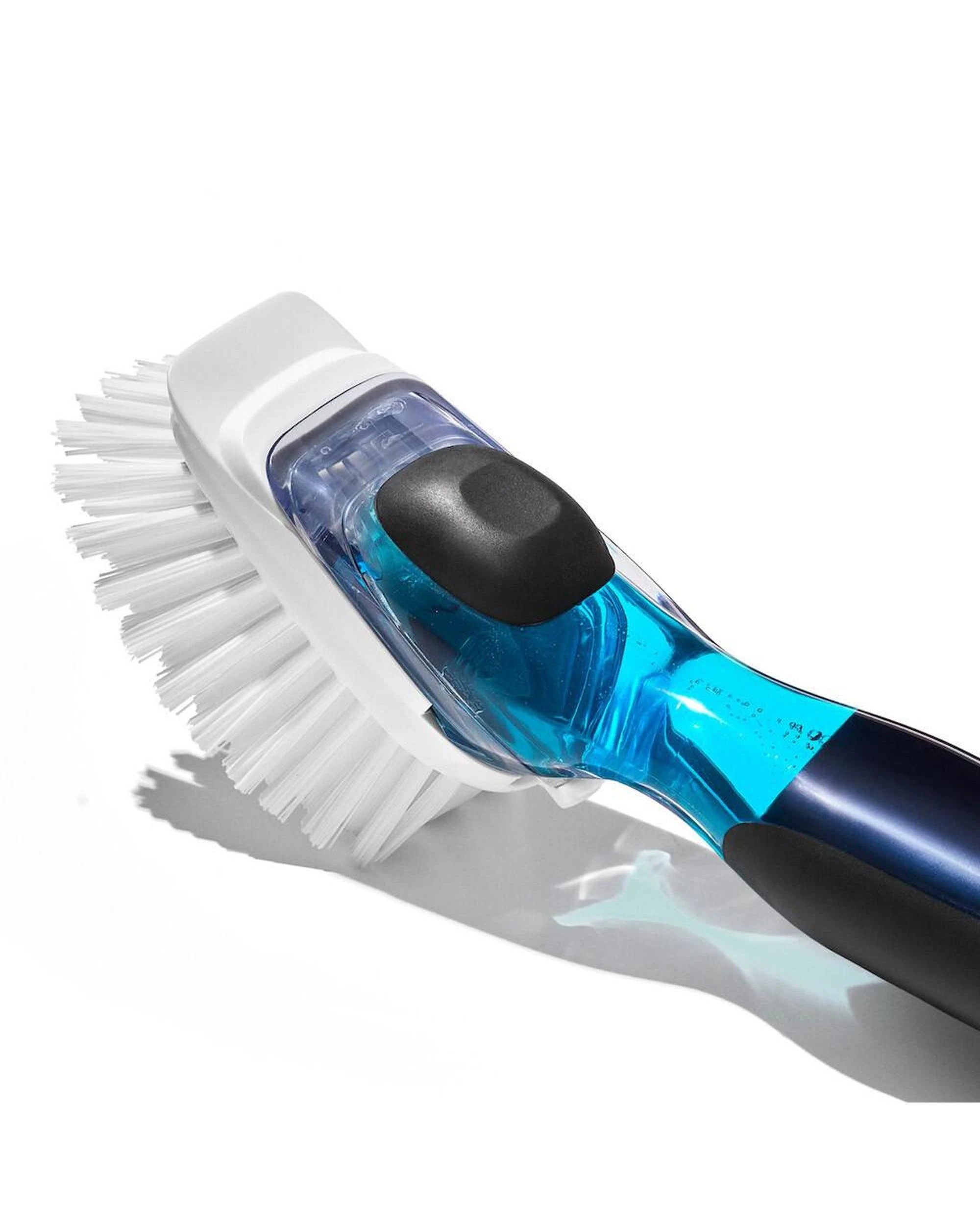 3 OXO Good Grips Soap Squirting Dish Brush Soft Grip, 3 of 7