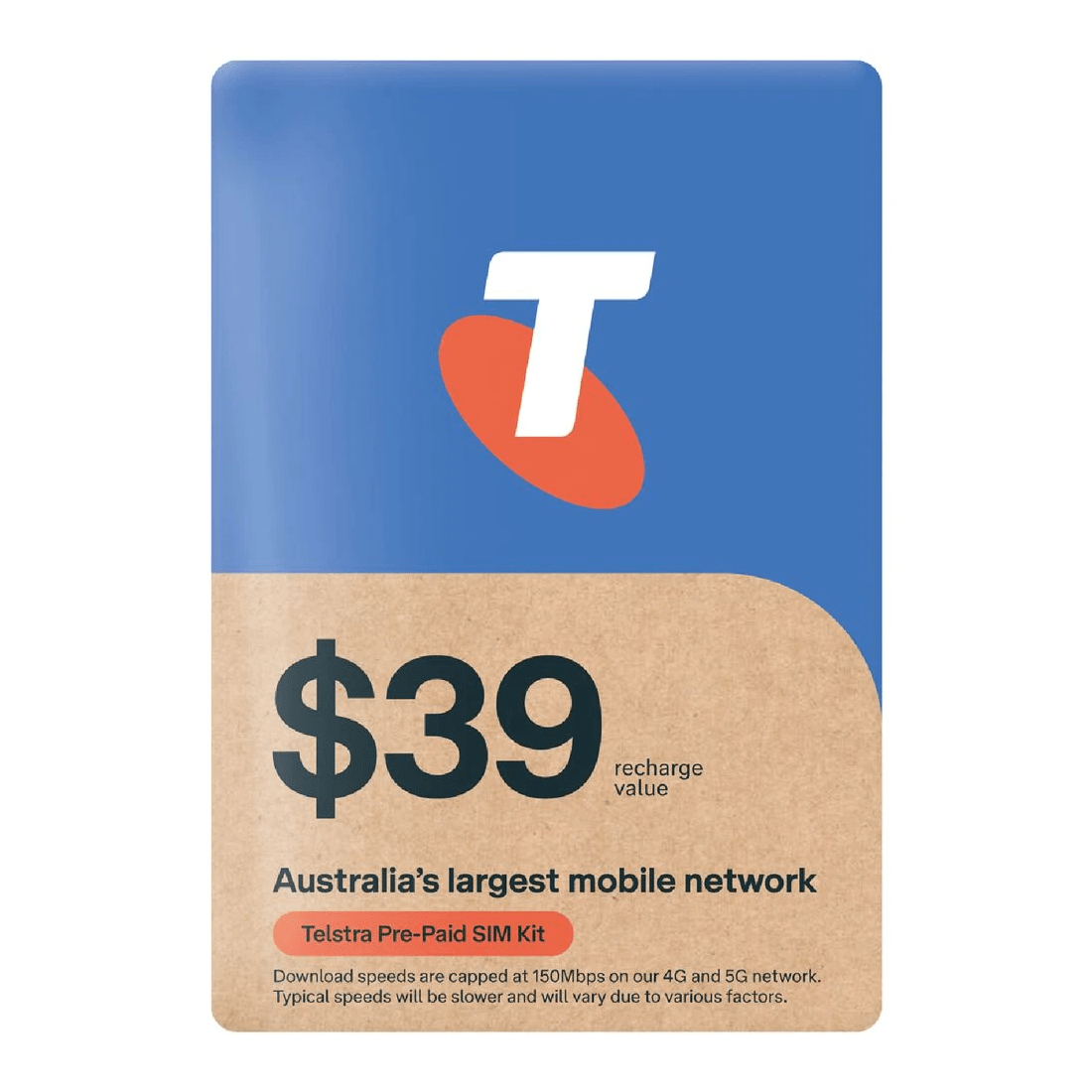 1 Telstra $39 Prepaid SIM Kit, 1 of 1