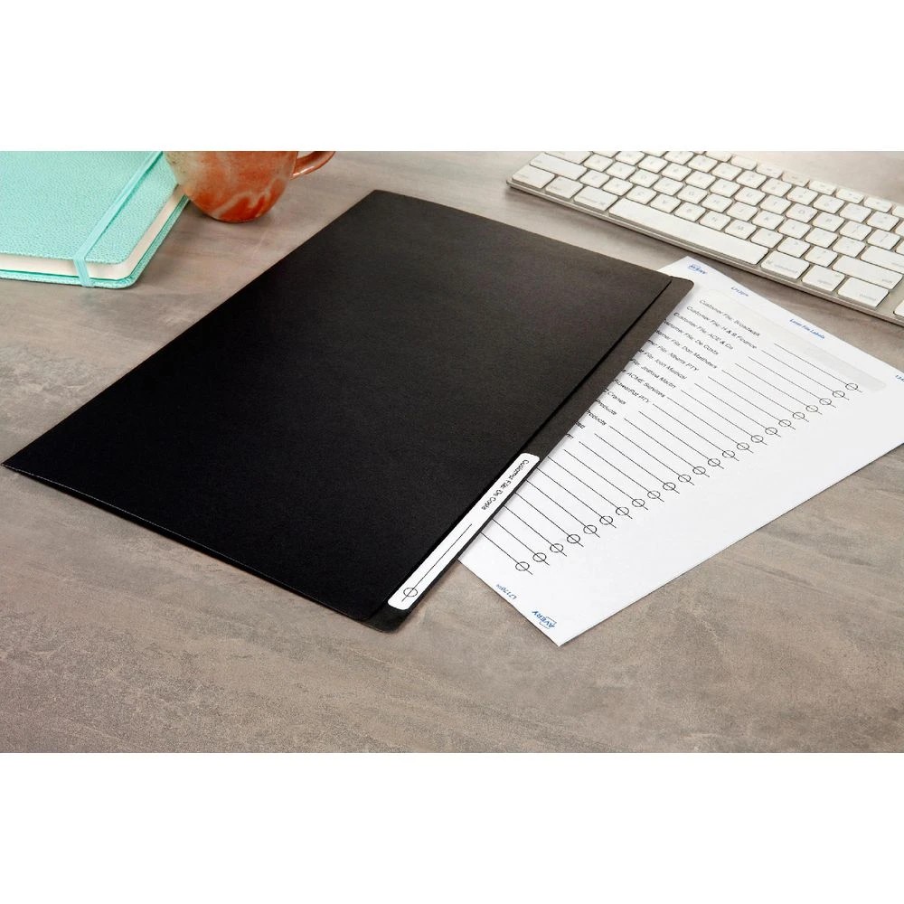 3 Avery Foolscap Premium Manilla Folders Black 10 Pack, 3 of 3