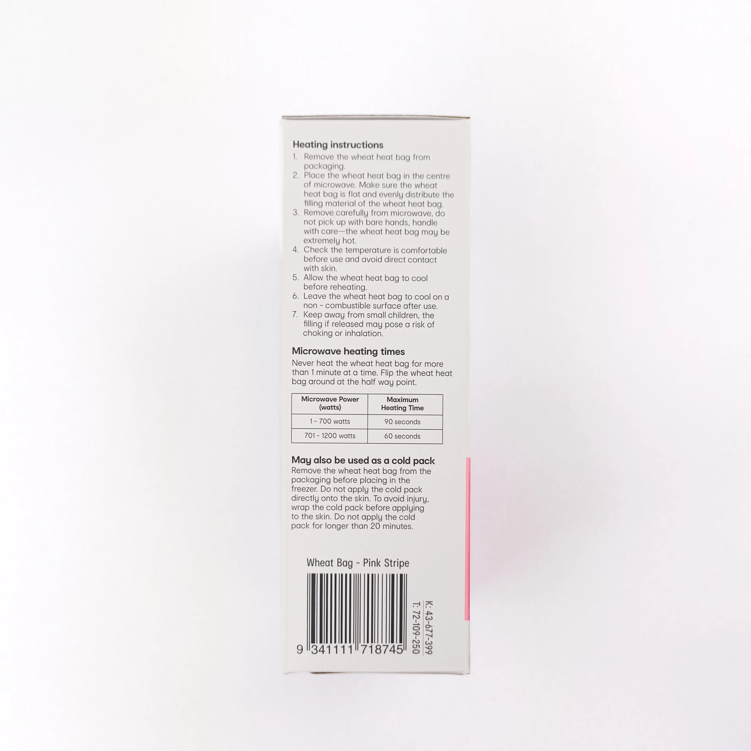 4 OXX Essentials Heat Pack - Pink Stripe, 4 of 5