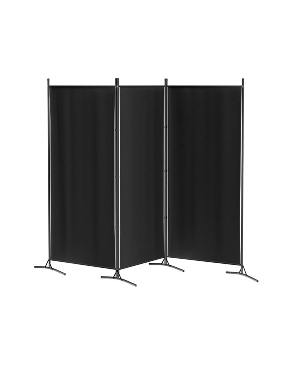 Artiss 3 Panel Room Divider Screen 260x180cm Fabric - Black