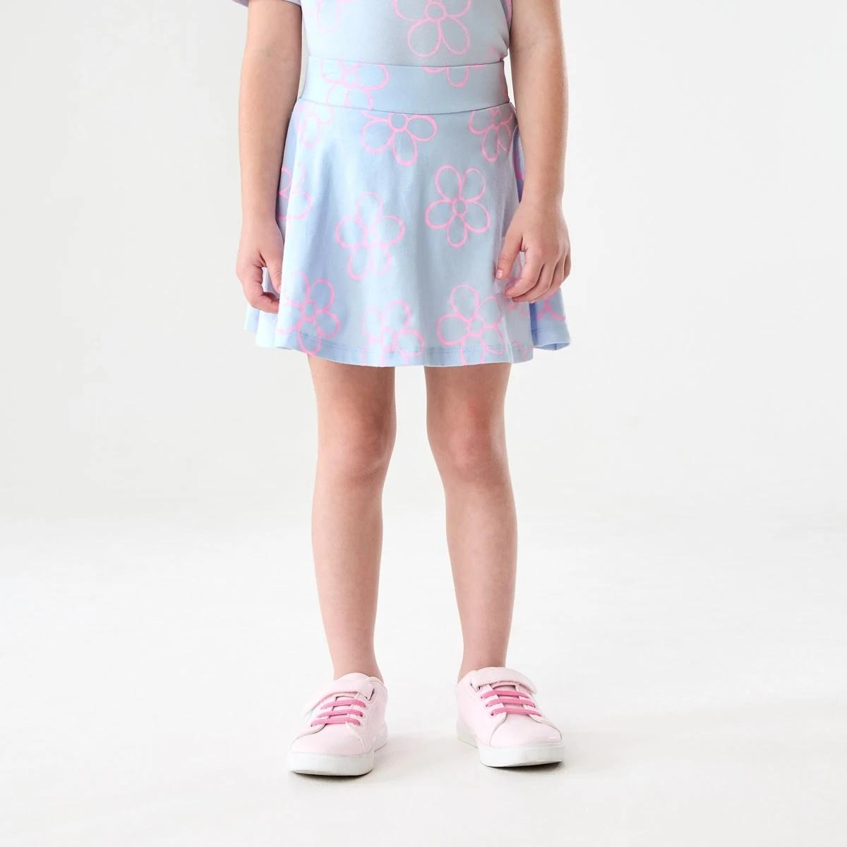 1 Knit Skort OUTLINED DAISY ICEMIST, 1 of 6
