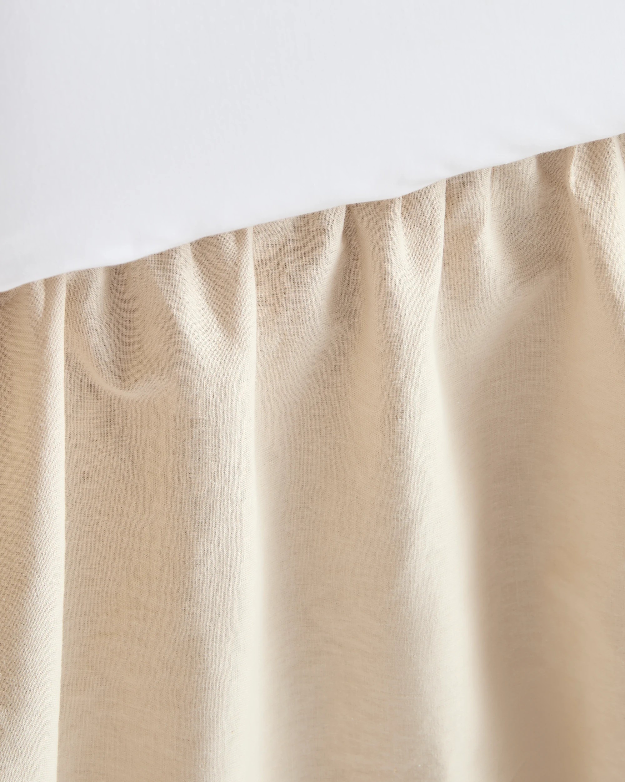 2 Target Laynie Linen Cotton Valance - Queen Bed - Natural, 2 of 2