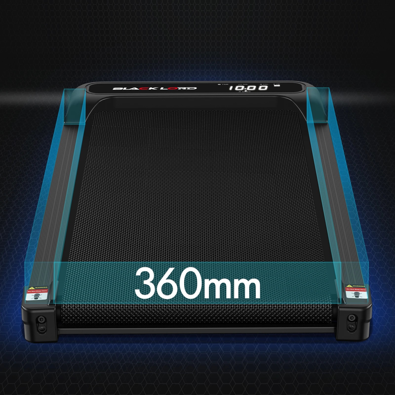 8 Black Lord Treadmill 4-in-1 Walking Vibration Pad Incline with Magnetic Remote - Black, 8 of 10