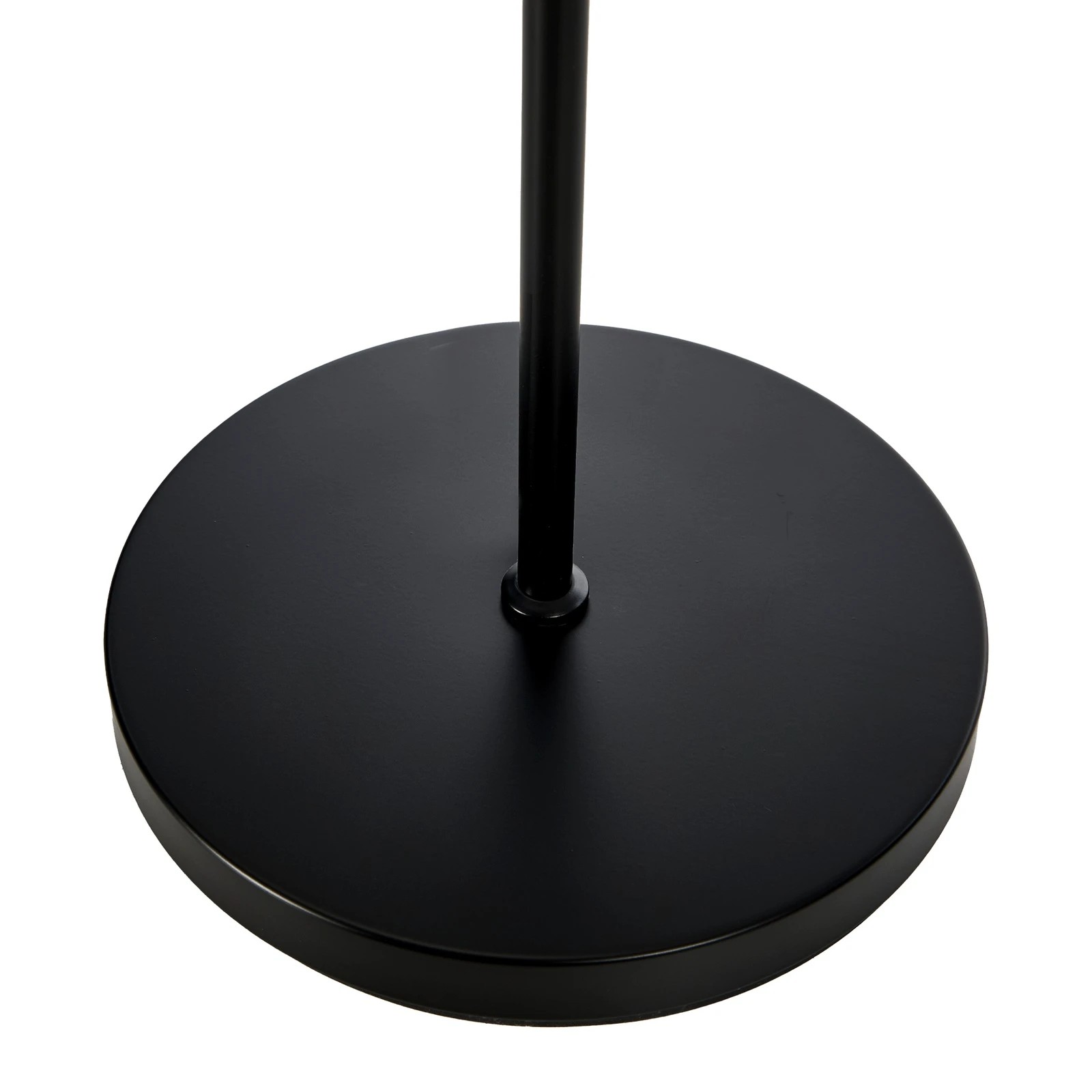 8 Oikiture Retro Floor Lamps Standing Lamp Fabric Shape Metal Frame - Black, 8 of 10