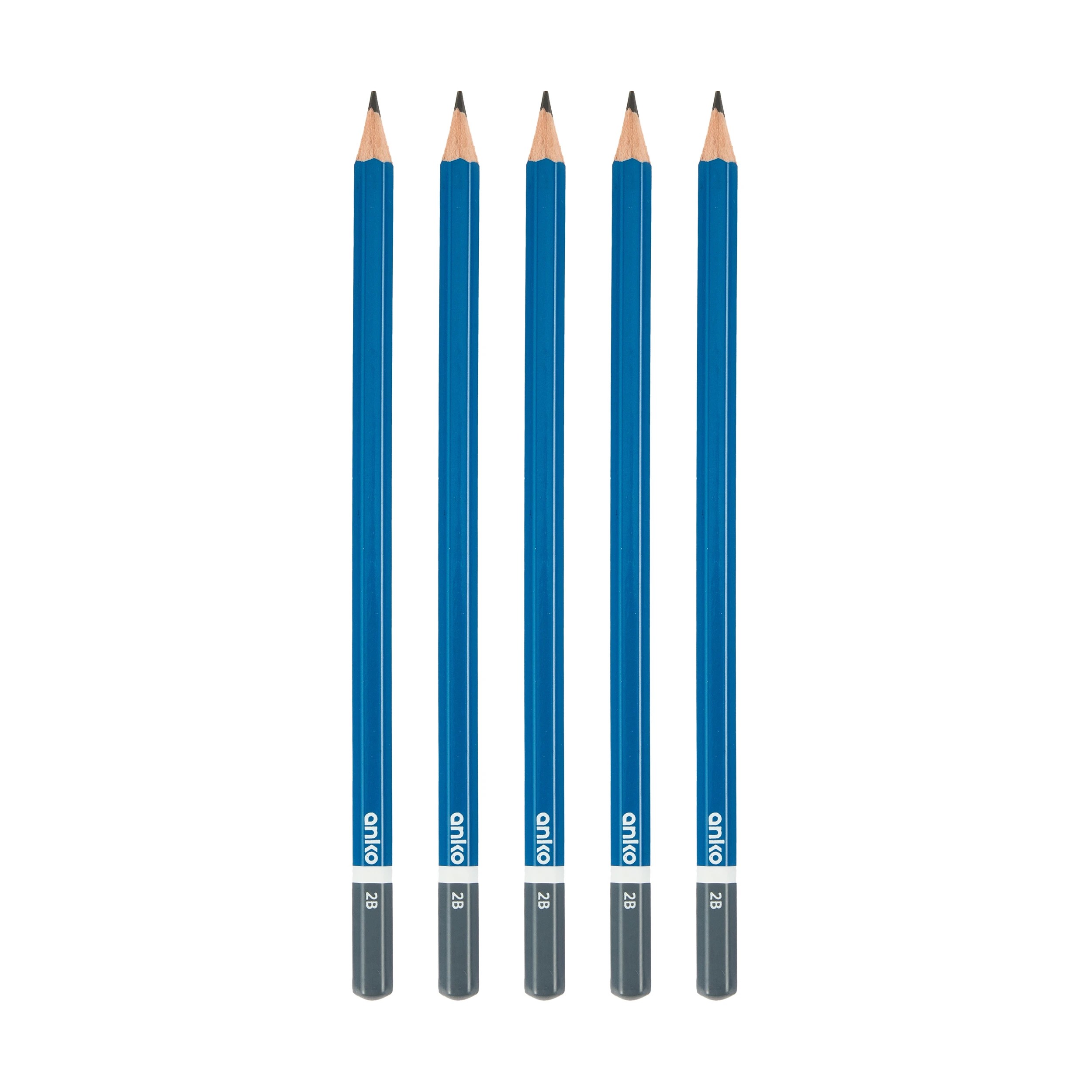 2 5 Pack 2B Pencils, 2 of 4