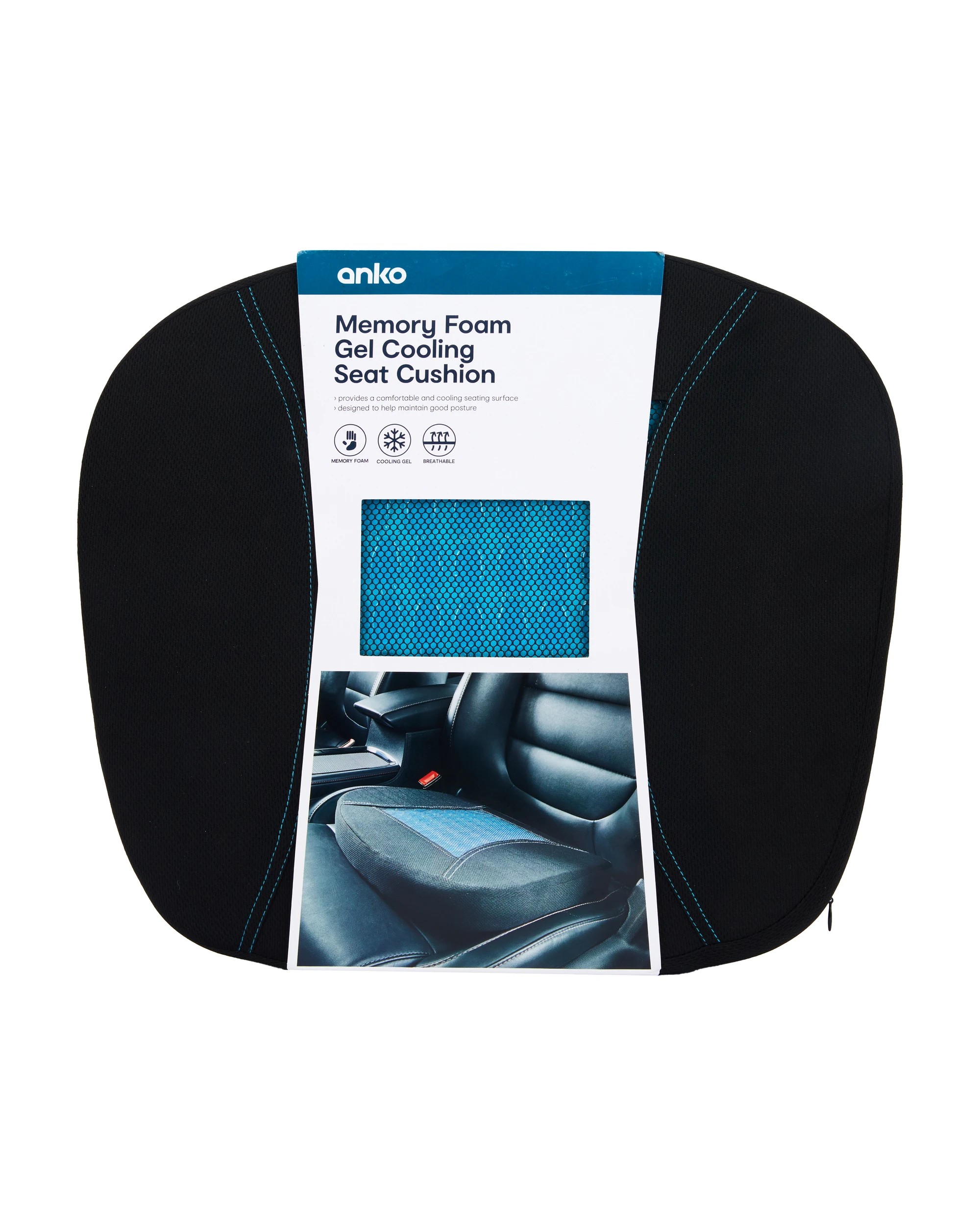 6 Memory Foam Gel Cooling Seat Cushion, 6 of 7