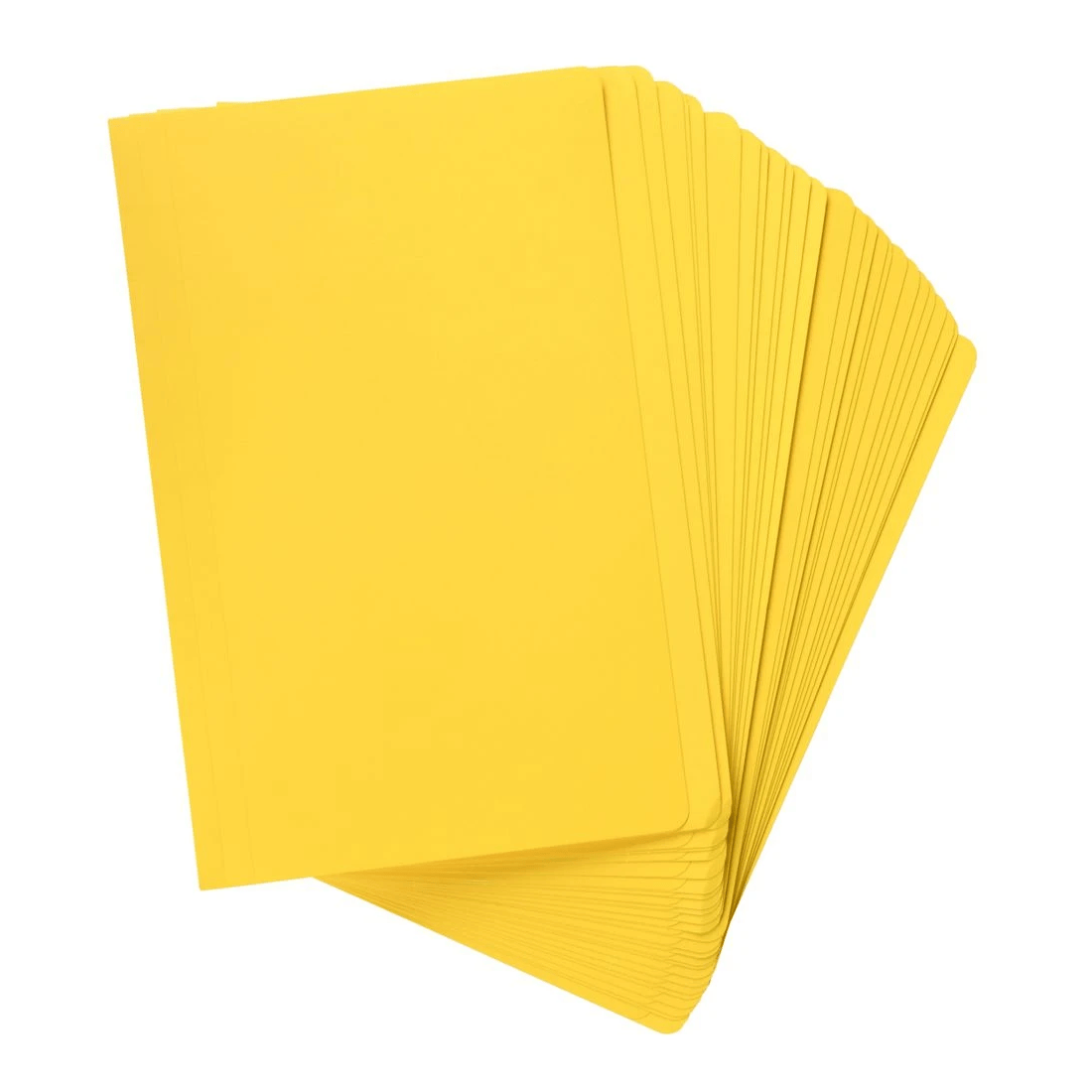 J.Burrows Foolscap Manila Folder Yellow 100 Pack - Kmart