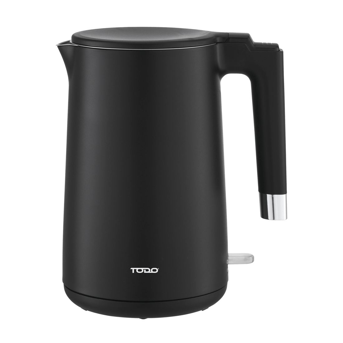 1 TODO 1.7L Electric Cordless Kettle Stainless Steel SUS304 Inner Jug - Black, 1 of 3