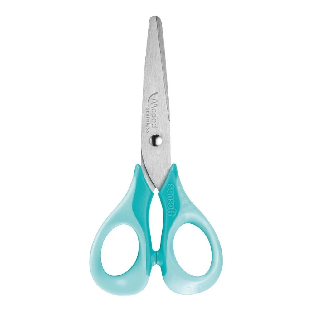 3 Maped Sensoft Scissors 13cm Assorted Pastel, 3 of 6