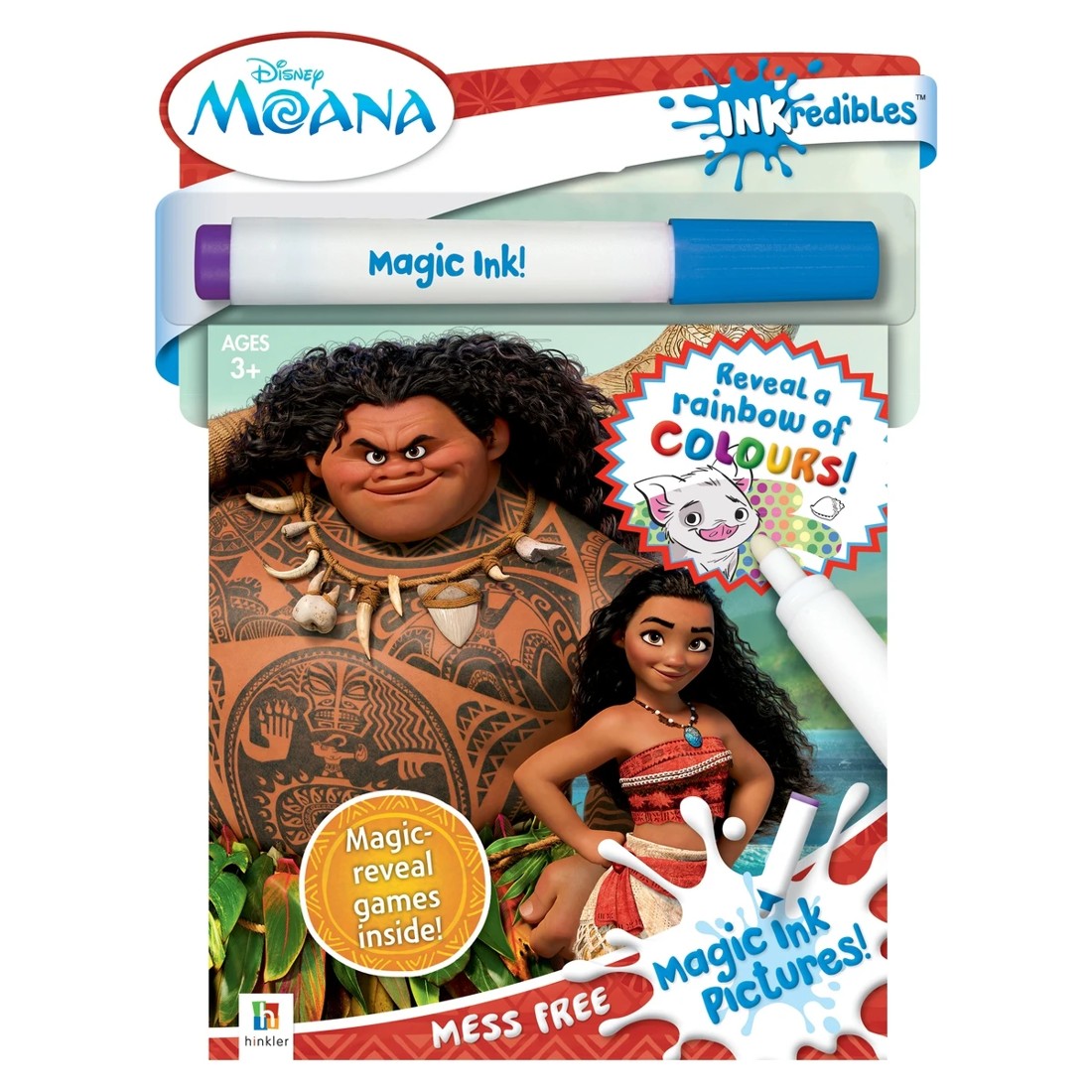 1 INKredibles Moana Magic Ink Pictures - Book, 1 of 1