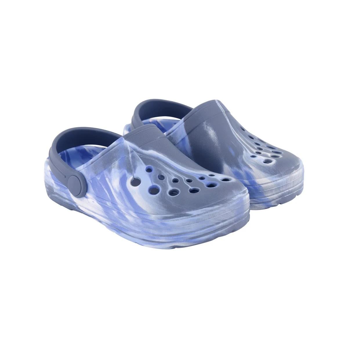 2 Junior Slip-On Clogs BLUE MARBLE, 2 of 4