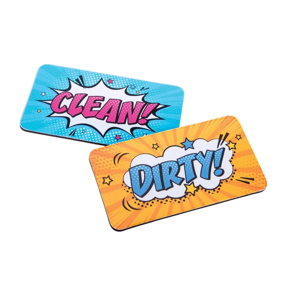 4 IS Gift Clean/Dirty Dishwasher Sign, 4 of 5