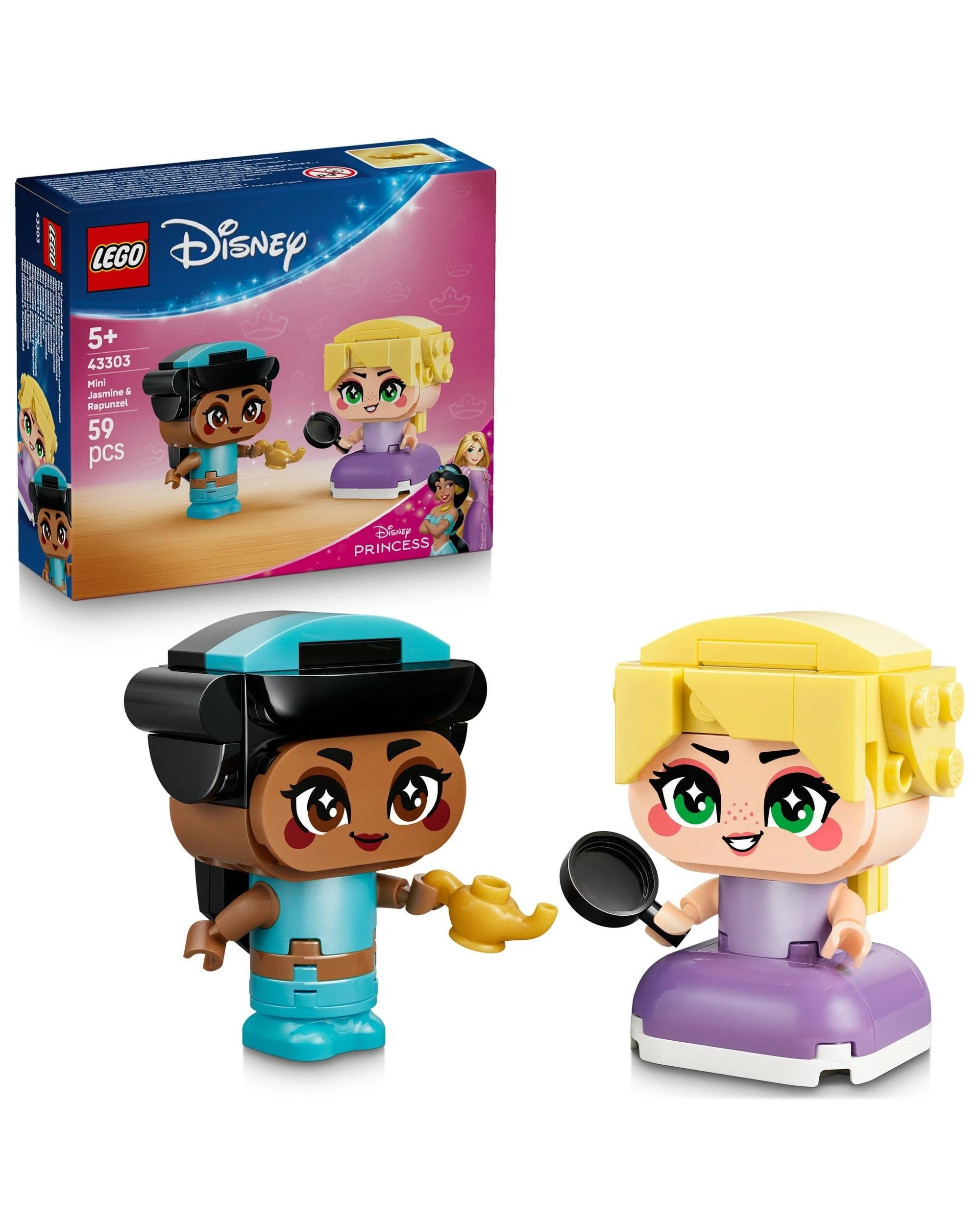 1 LEGO Disney: Princess Mini Jasmine and Rapunzel - 43303, 1 of 10
