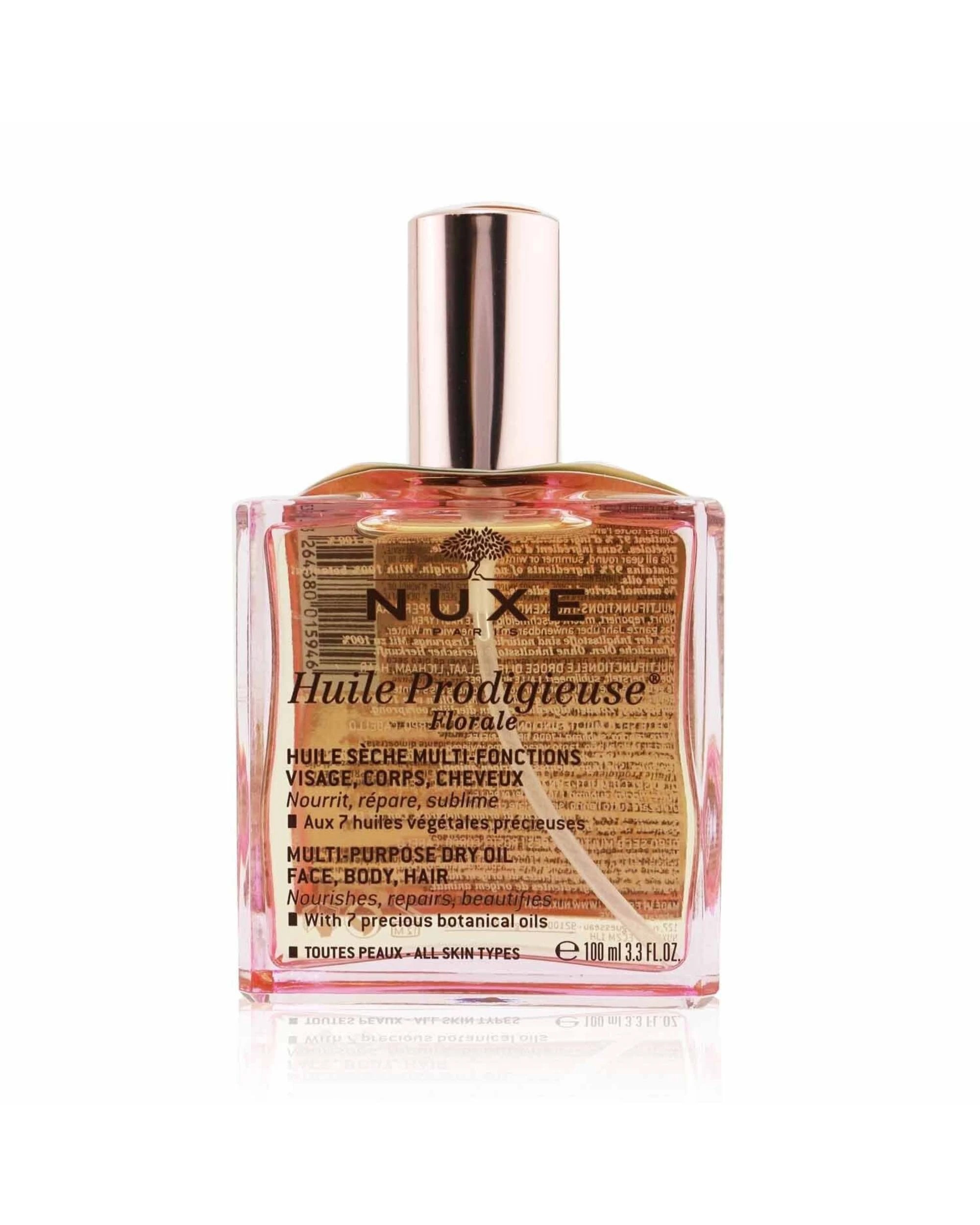 3 Nuxe Huile Prodigieuse Florale Multi-Purpose Dry Oil - For All Skin Types  100ml/3.3oz, 3 of 3