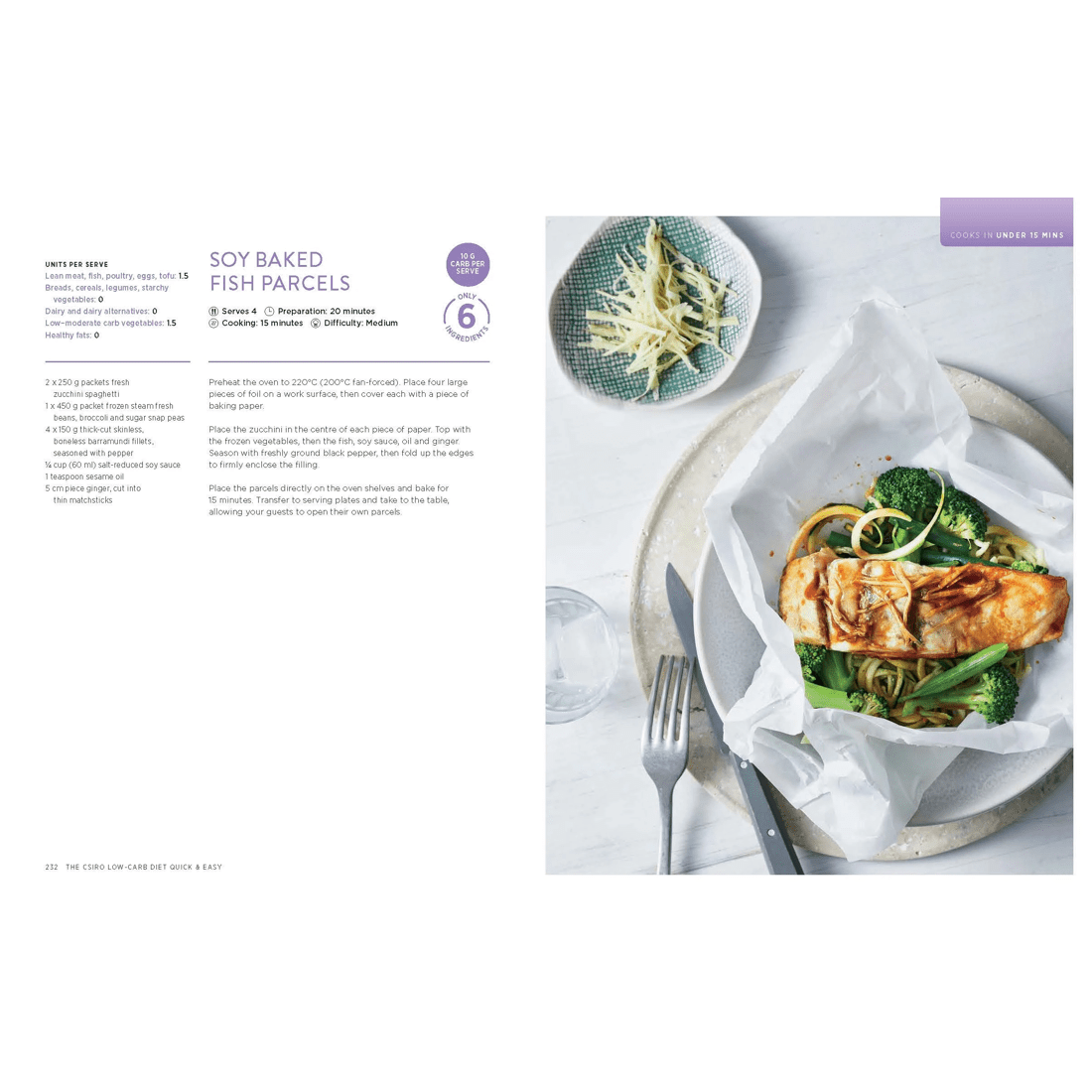 3 The CSIRO Low-Carb Diet: Quick & Easy by Prof. Grant Brinkworth & Dr. Pennie Taylor - Book, 3 of 4