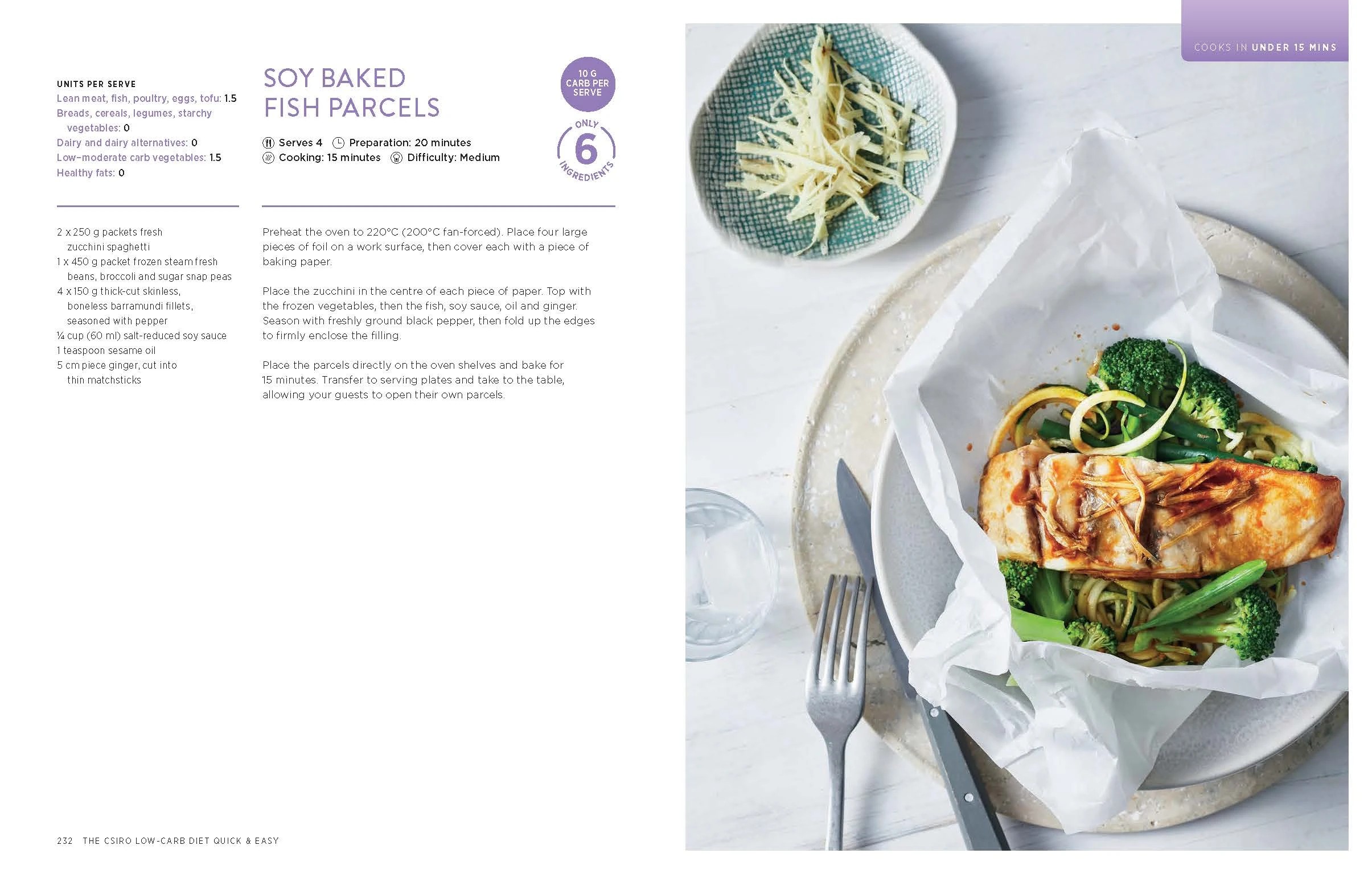 3 The CSIRO Low-Carb Diet: Quick & Easy by Prof. Grant Brinkworth & Dr. Pennie Taylor - Book, 3 of 4