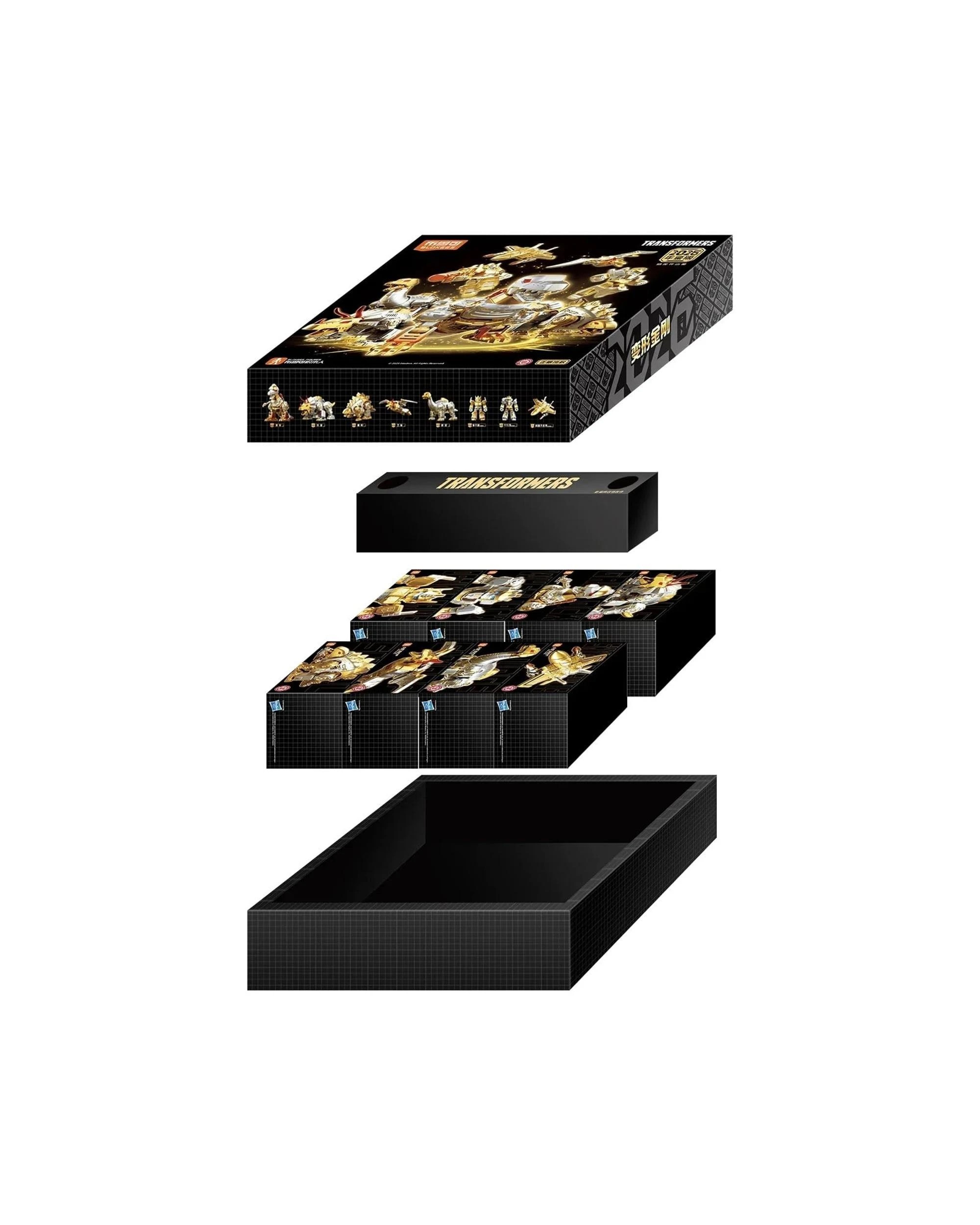 2 Blokees Transformers X Yearly Version 2026 Dinobots Desertion Limited Model Kit, 2 of 9