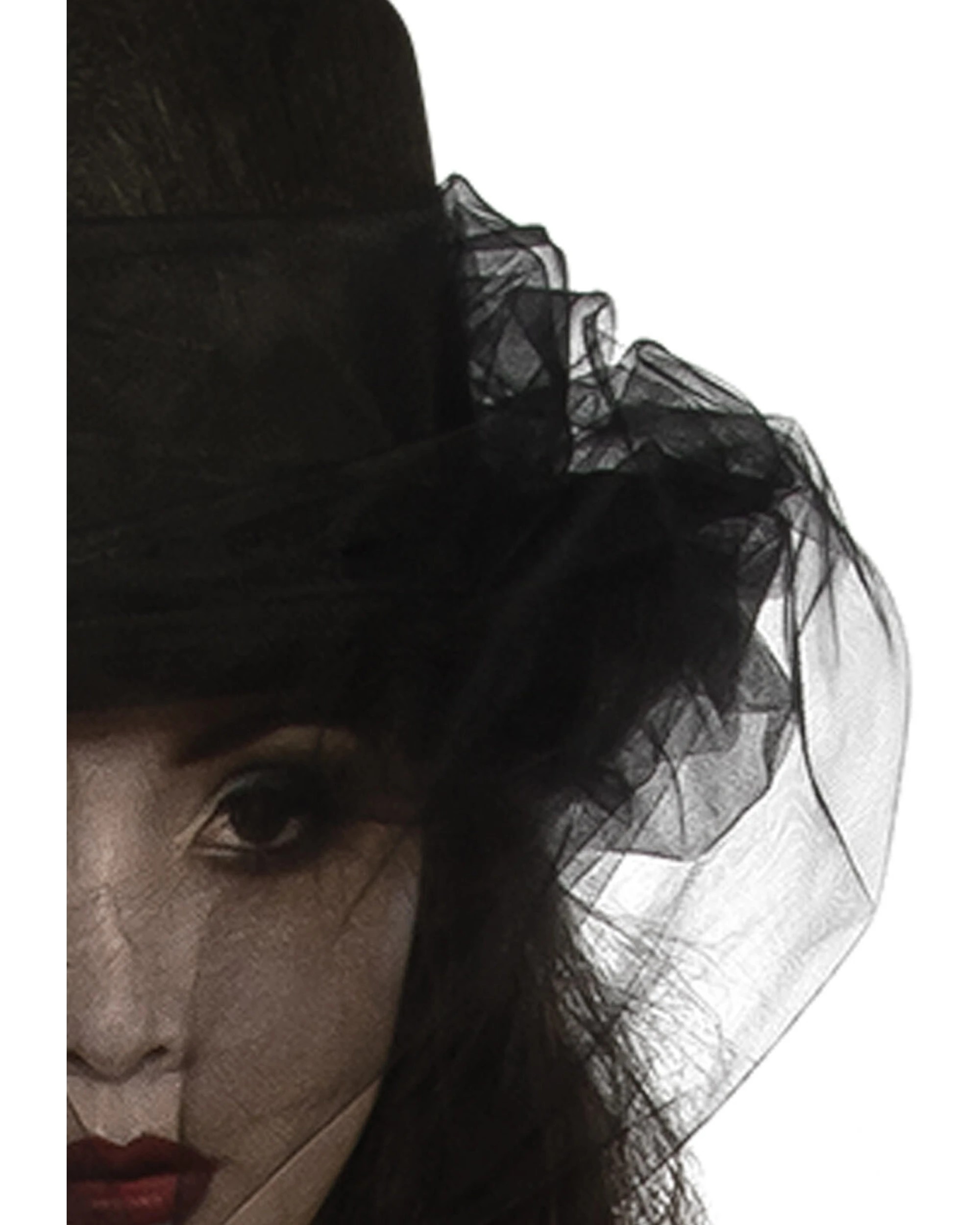 3 Rubies Heart Of Darkness Adult Top Hat Dress Up Costume - Black, 3 of 3