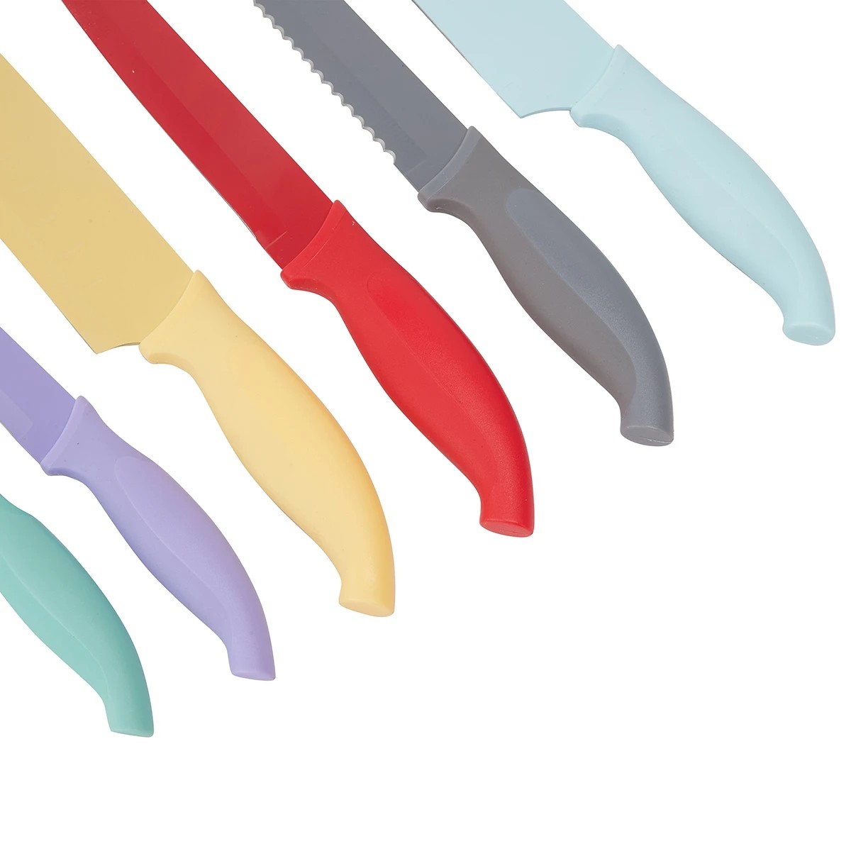4 Set of 6 Knives with Blade Covers, 4 of 6